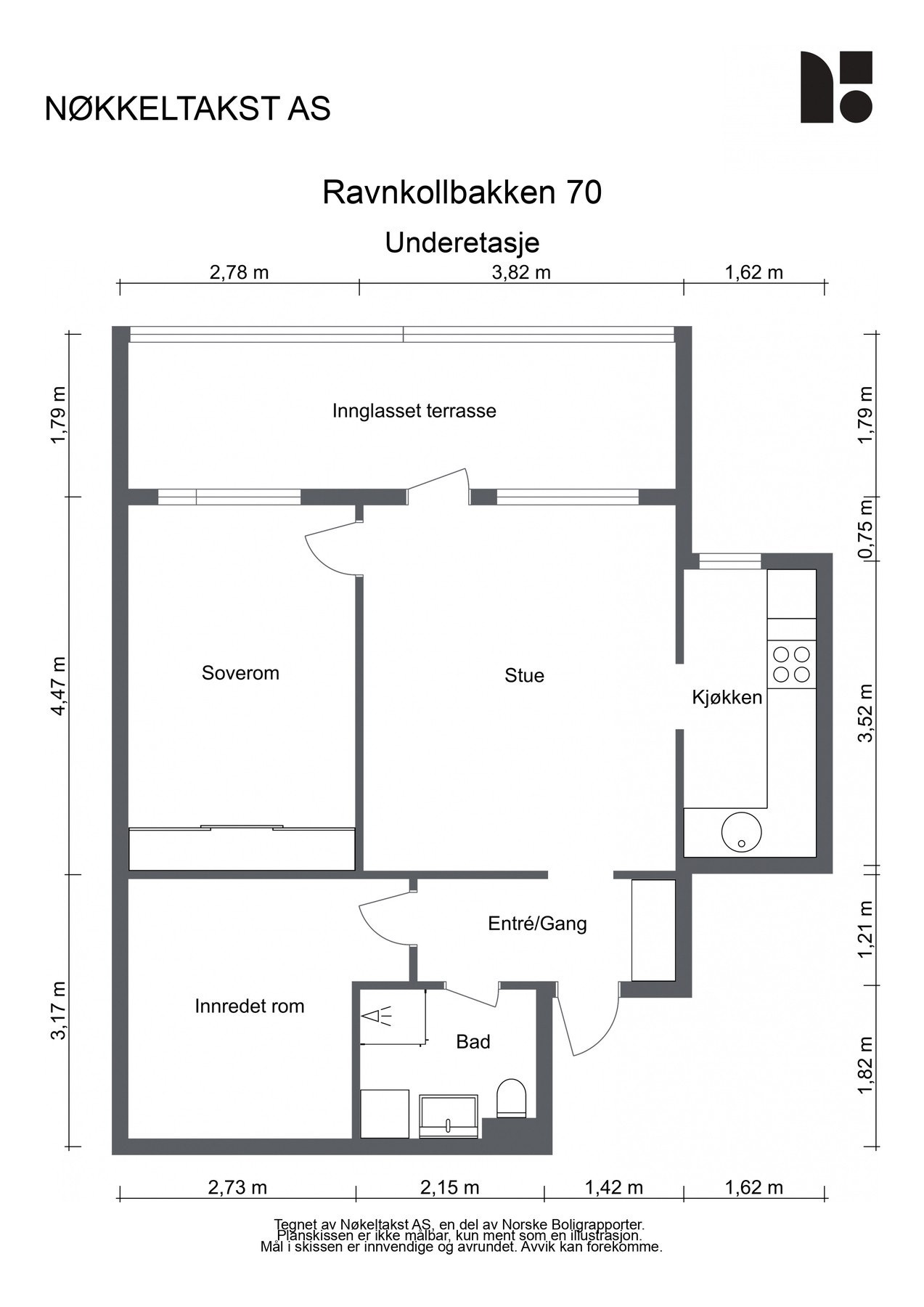 Plantegning. Galleribilde