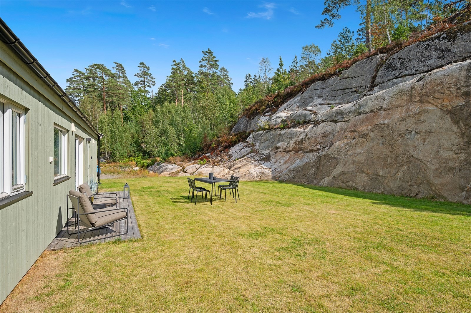 Del av hagen Galleribilde