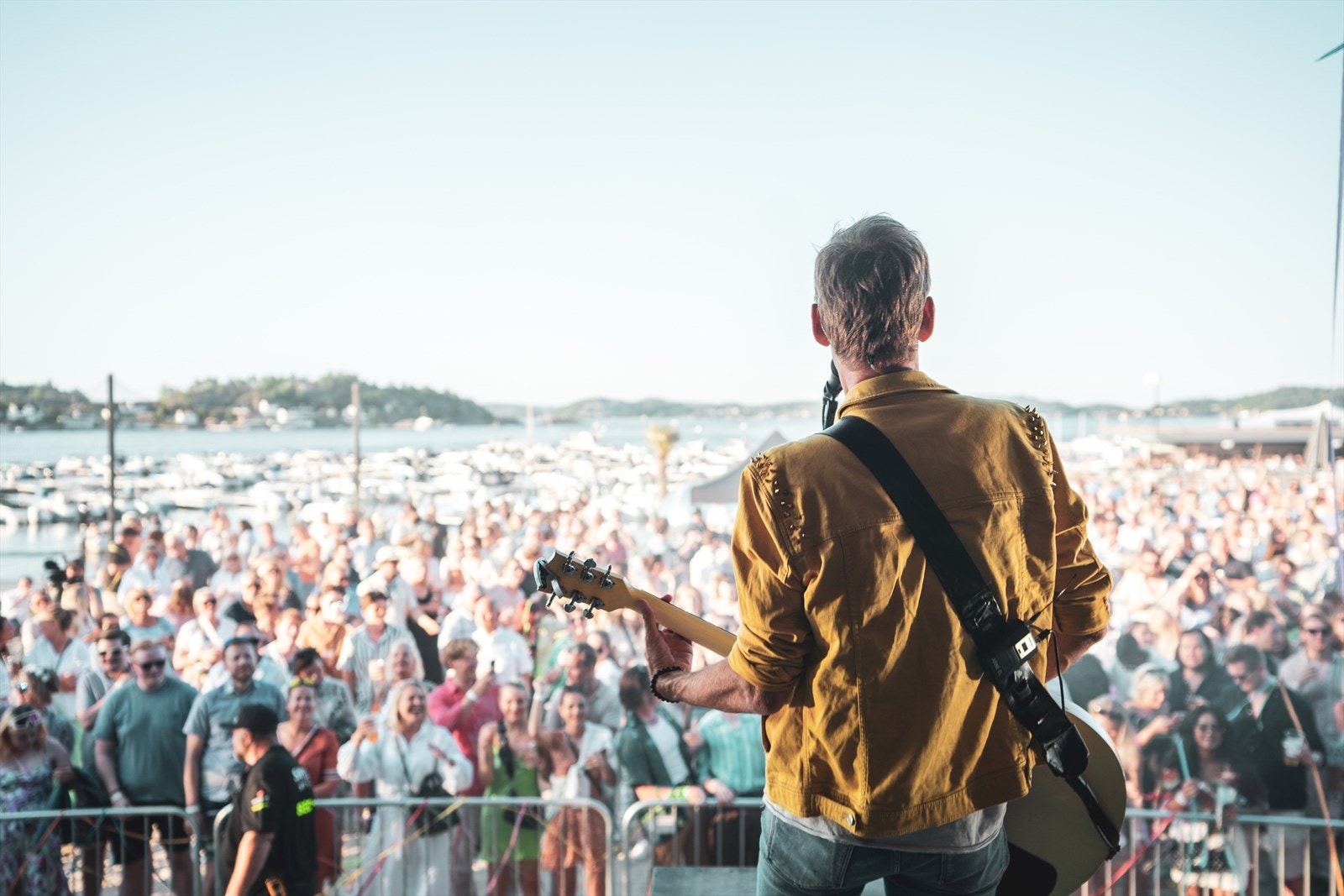 Bilde fra Postgirobyggets siste konsert ved Beach Club'en på Stabbestad Galleribilde