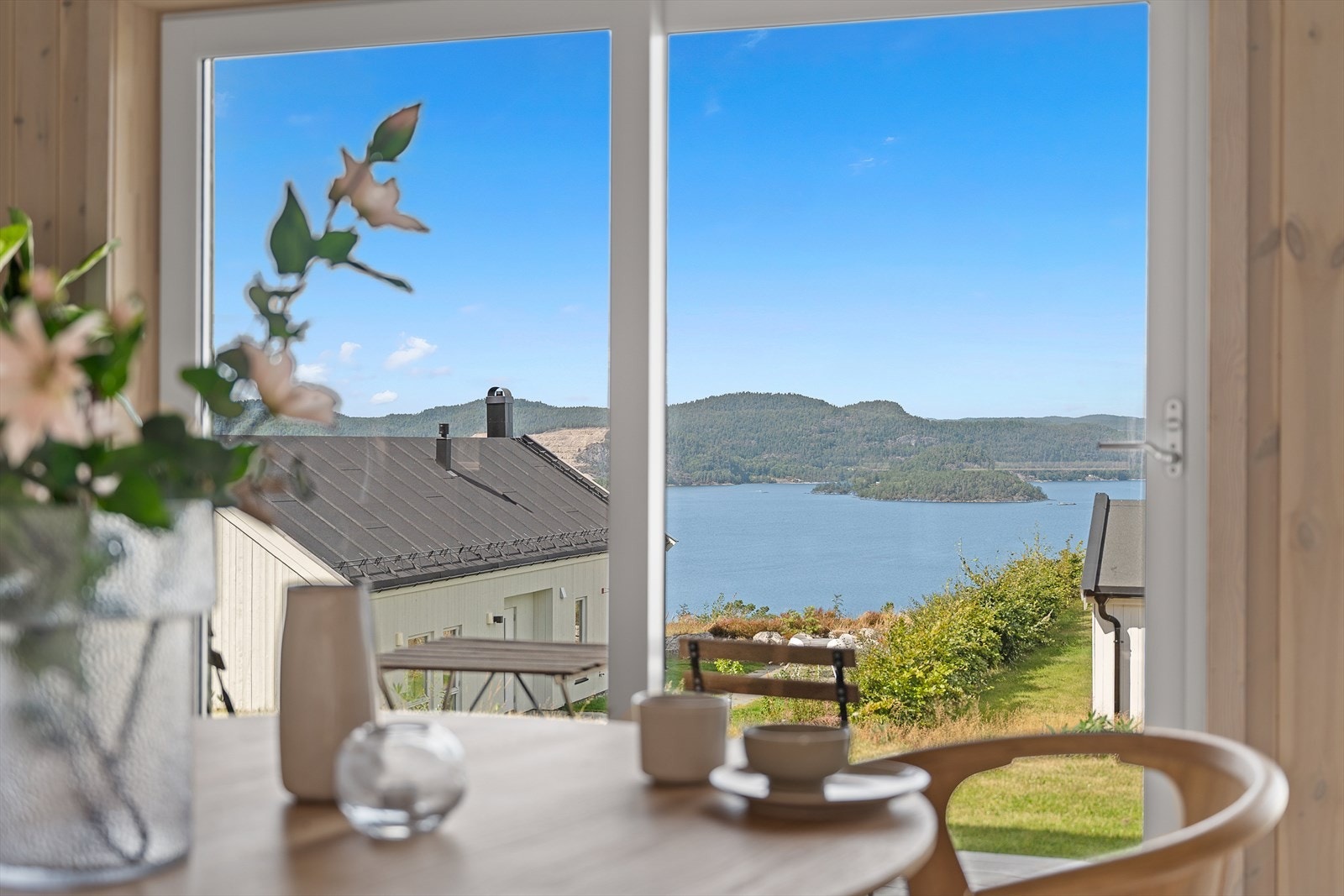 Fantastisk utsikt på denne eiendommen! Galleribilde