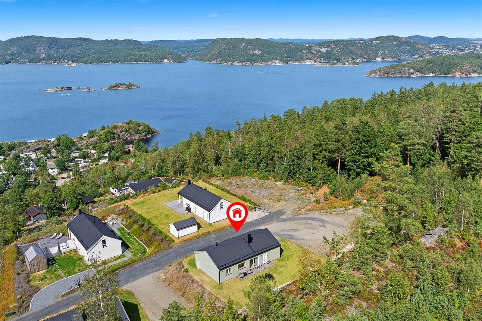 Dronefoto Galleribilde