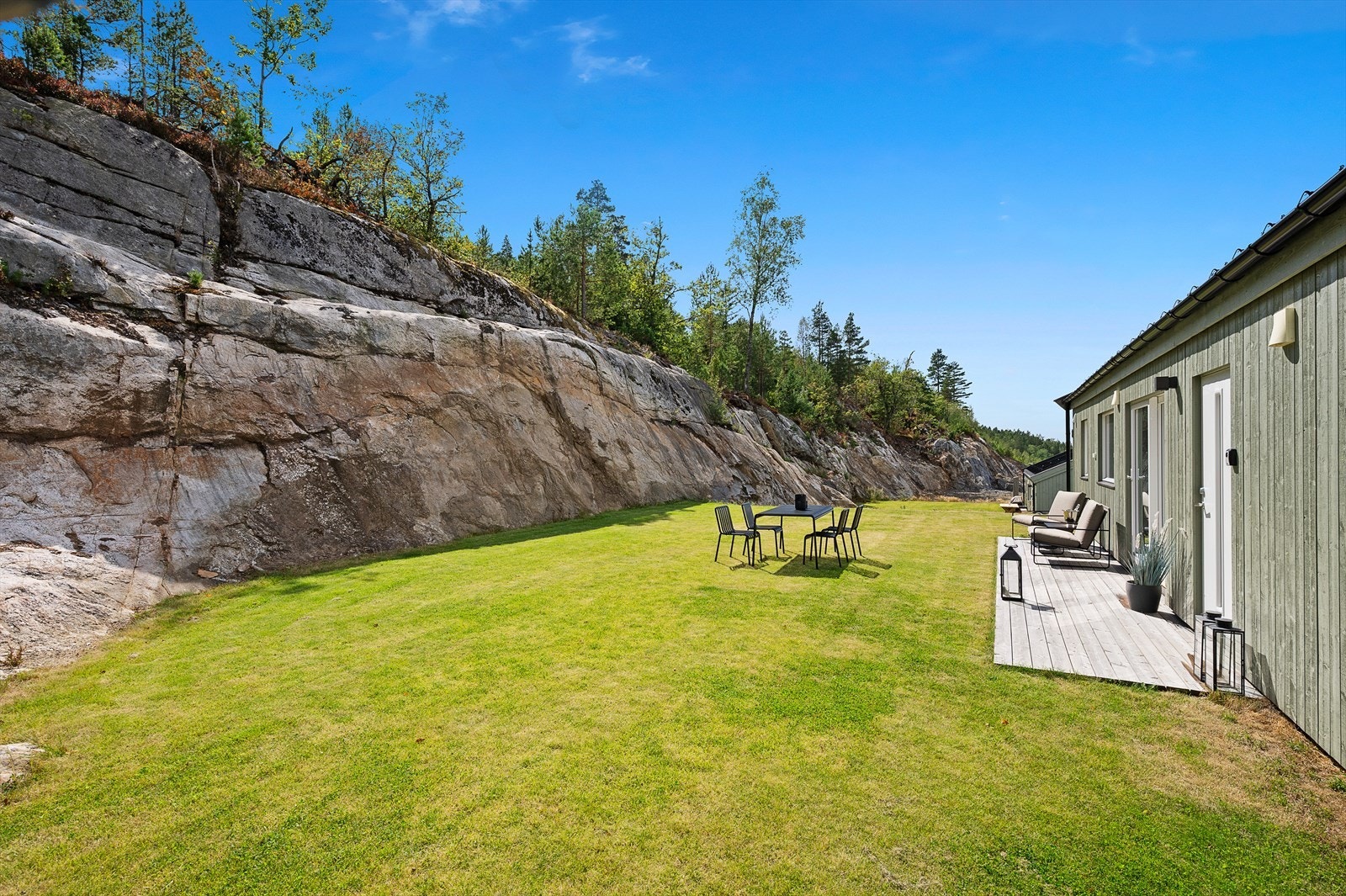 Del av hagen Galleribilde