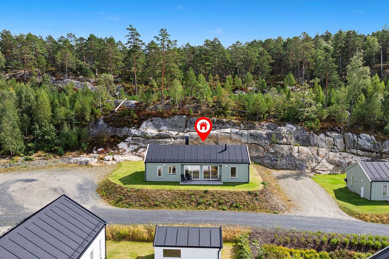 Dronefoto Galleribilde