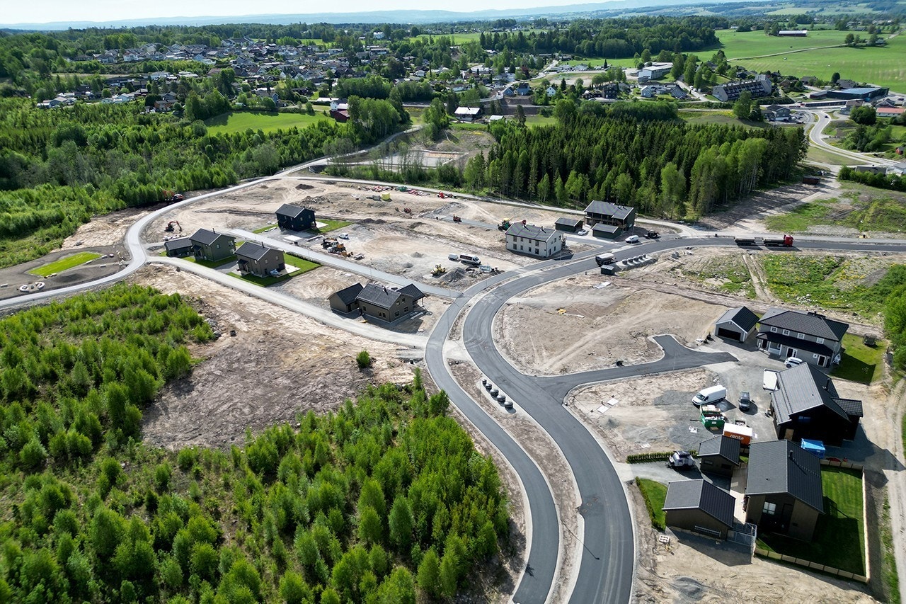 Feltet ligger ved tettstedet Ingeberg hvor du har kort vei til alt du trenger. Kort vei til butikk, skole, barnehager og Hamar med alle sine fasiliteter. E6 ligger kun få minutters kjøring unna, samtidig er du tett på naturen, både Gåsbu, Budor og Hedmark Galleribilde