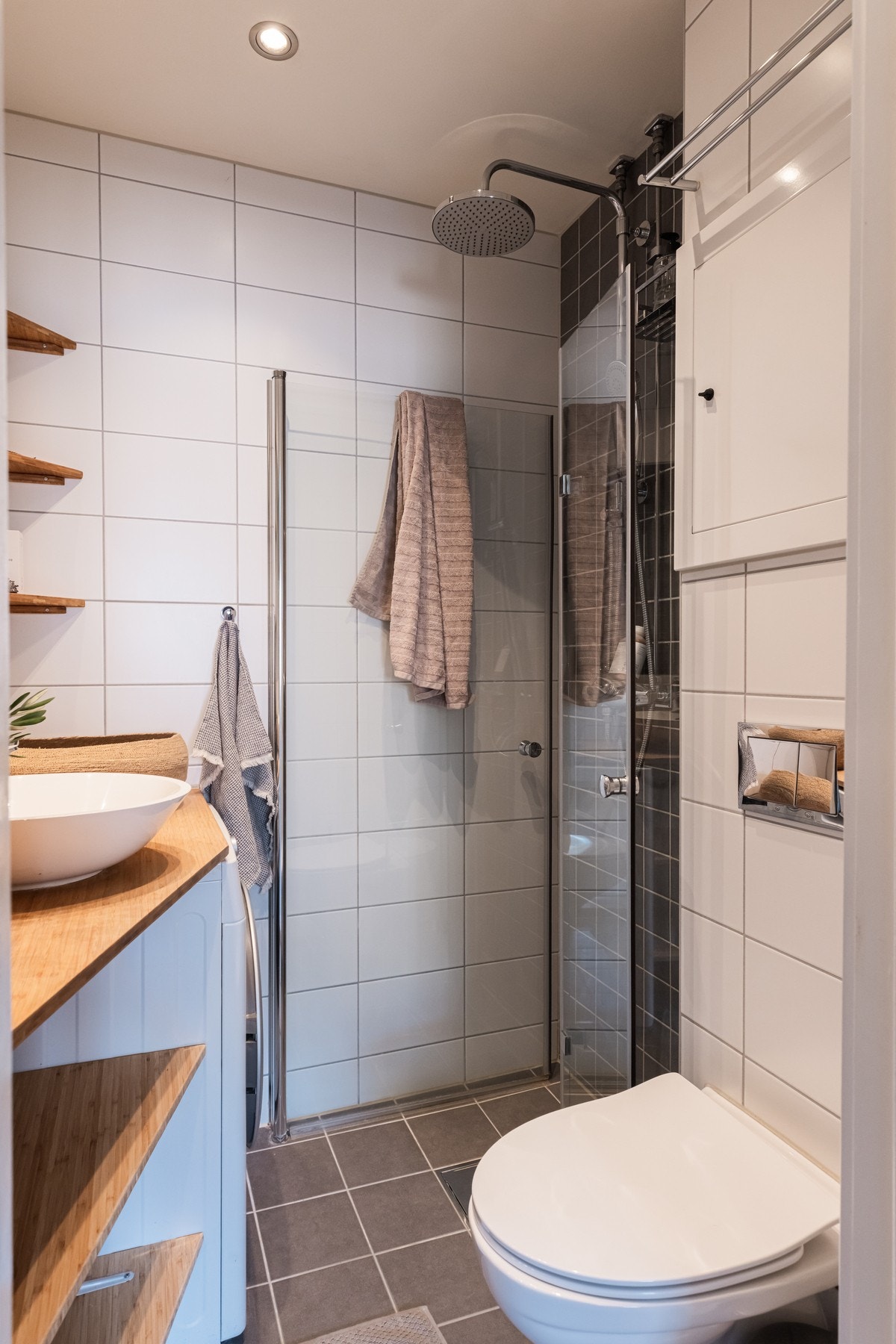 Vaskemaskinen medfølger salget. Galleribilde