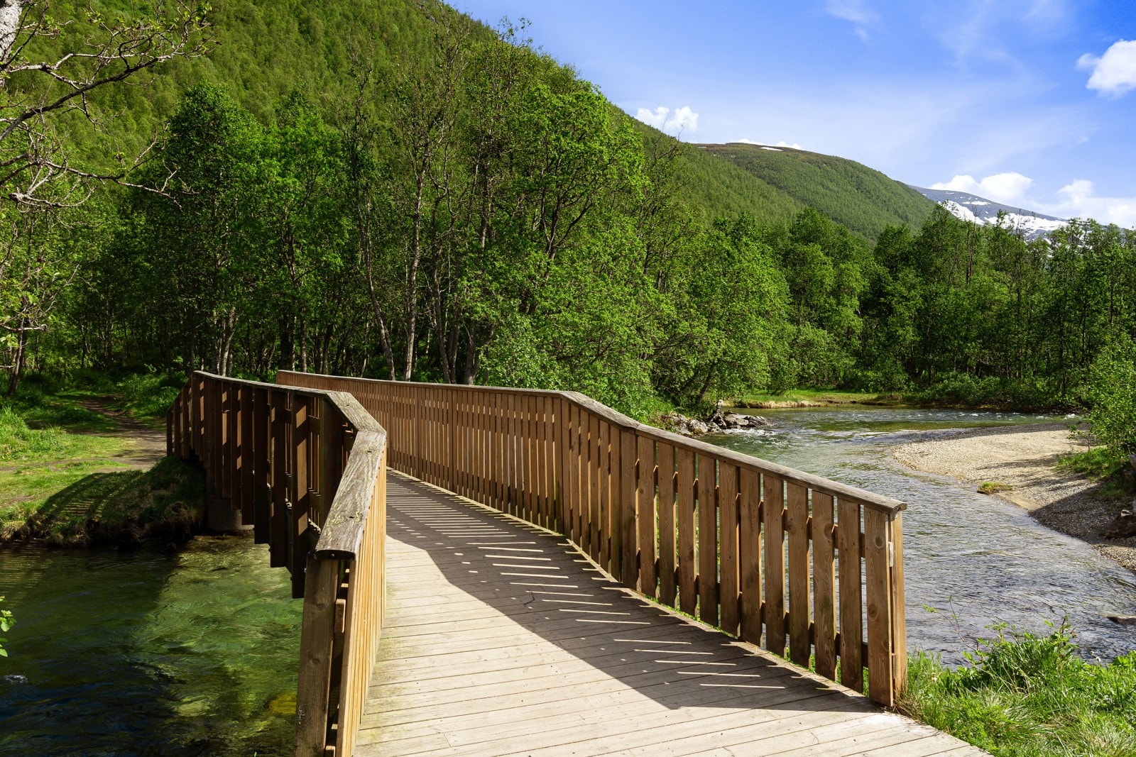 Flere fine turstider og lysløype i umiddelbar nærhet. Galleribilde