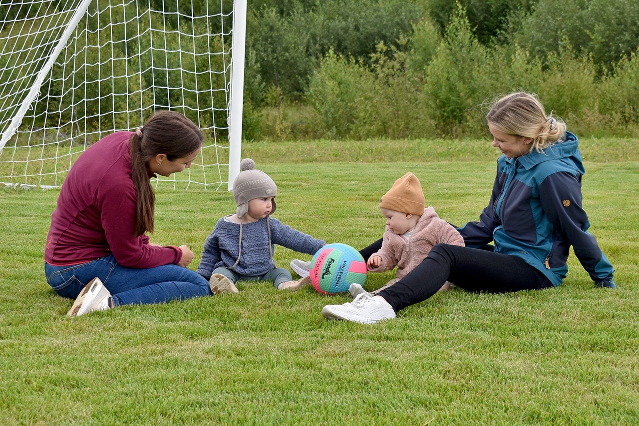 På Ingeberglia er det et koselig nabolag. Galleribilde