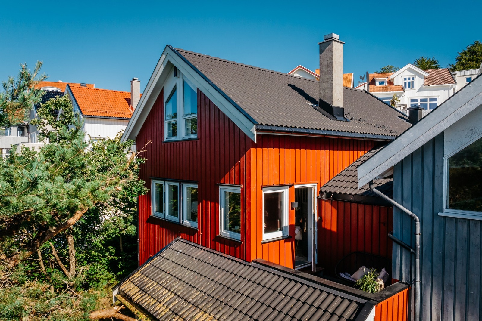 Fasade fra baksiden. Galleribilde