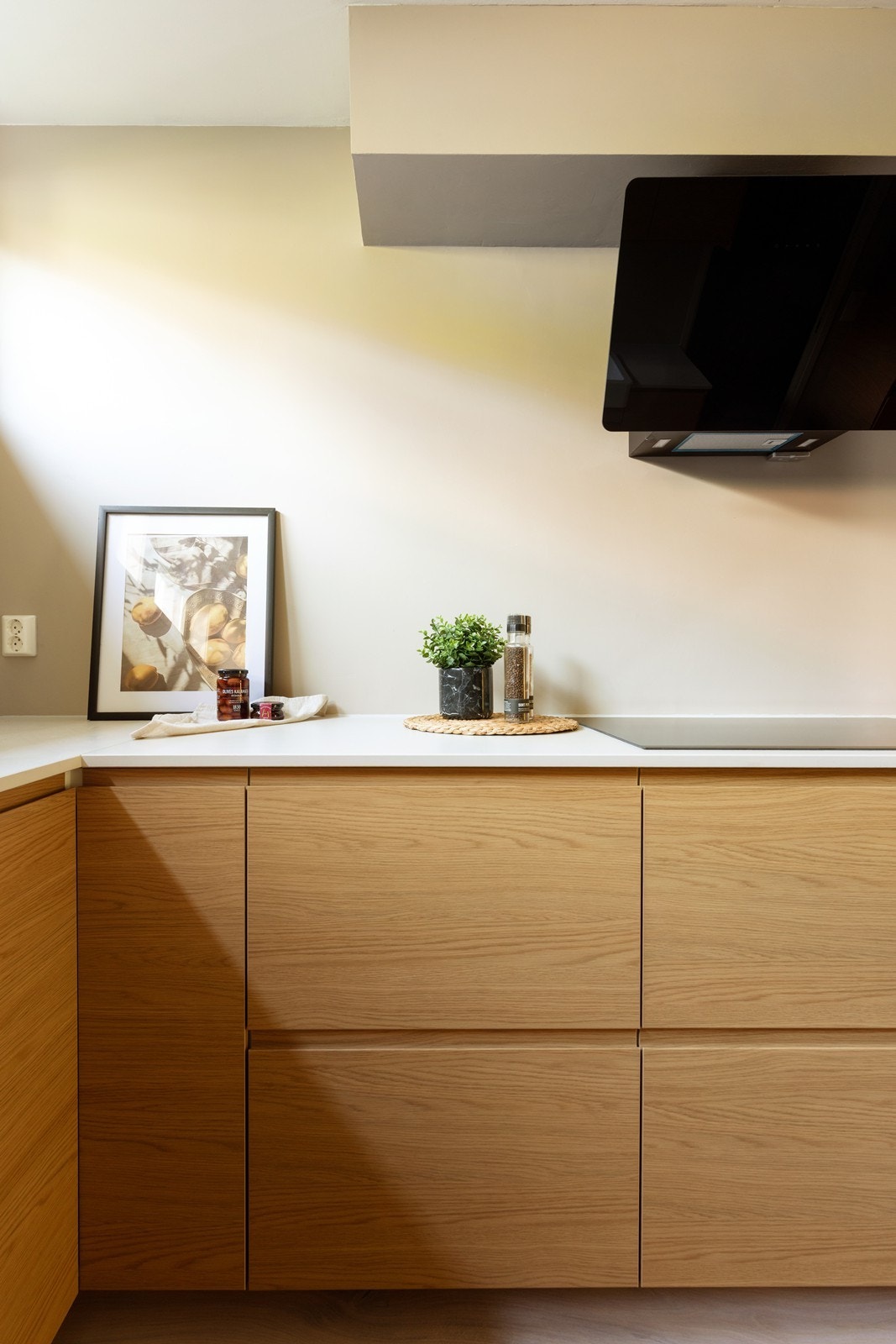 Integrert platetopp med ventilator. Galleribilde