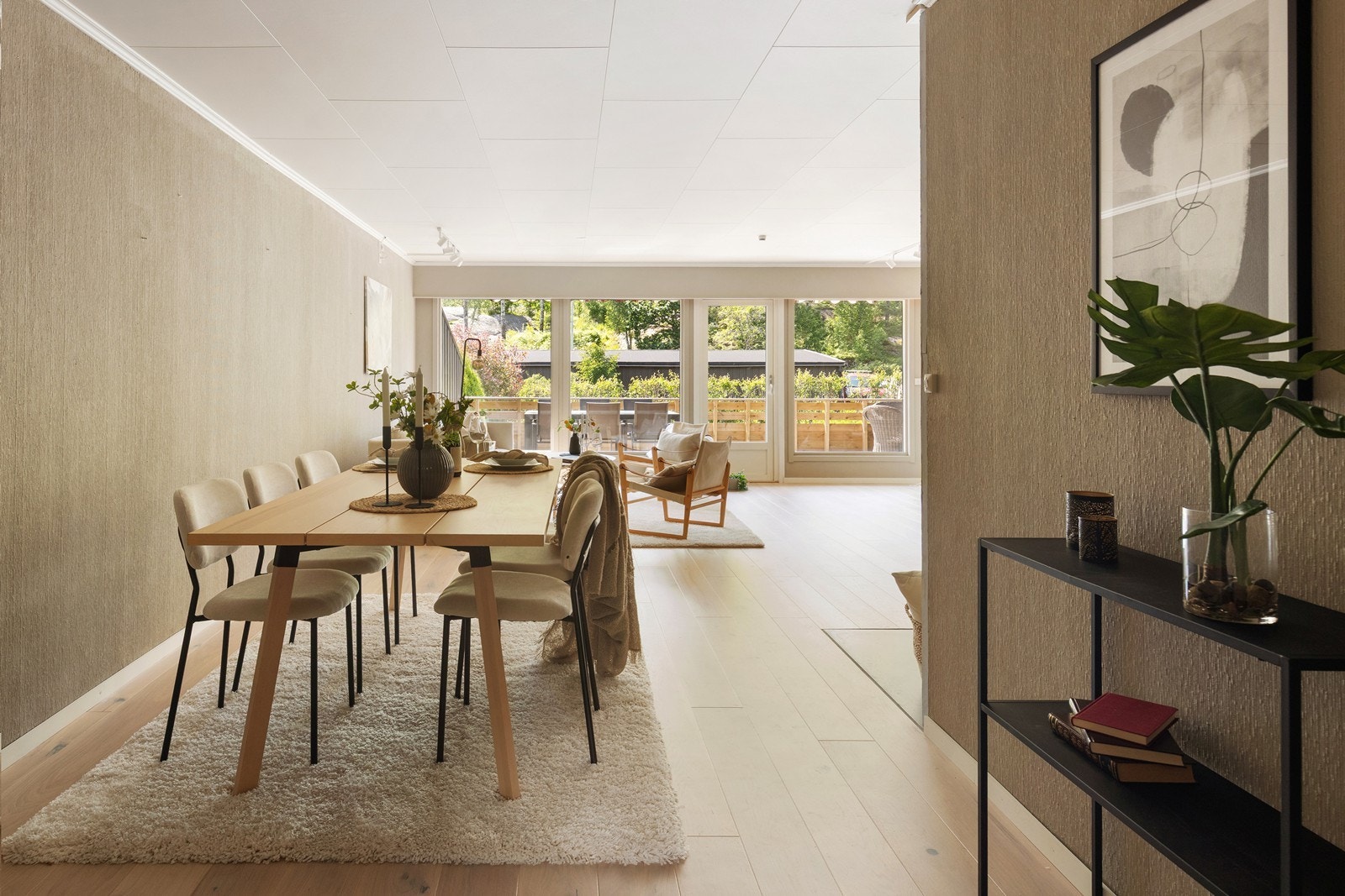 Et stort og sosialt rom. Galleribilde