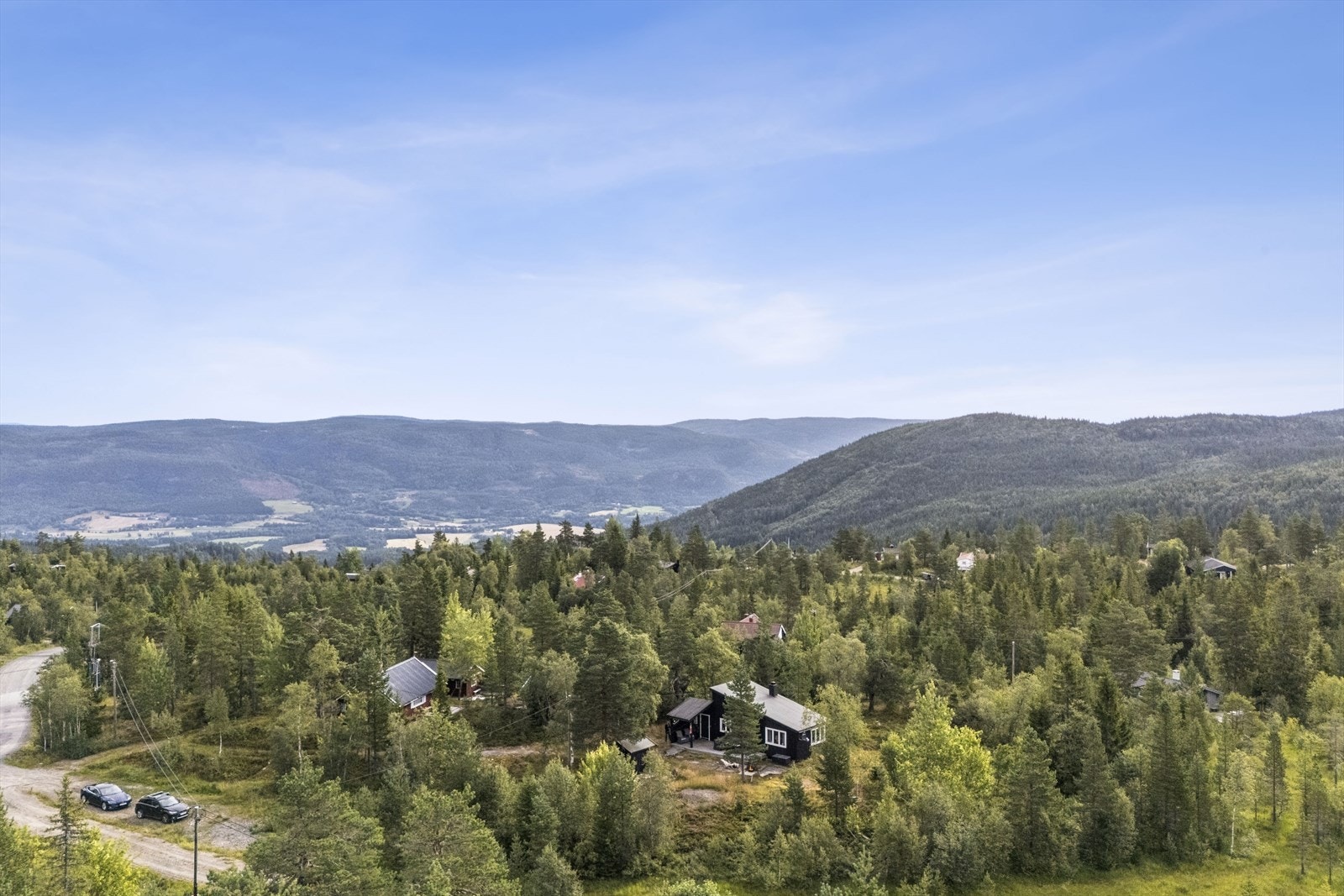 Oversiktsbilde mot øst Galleribilde