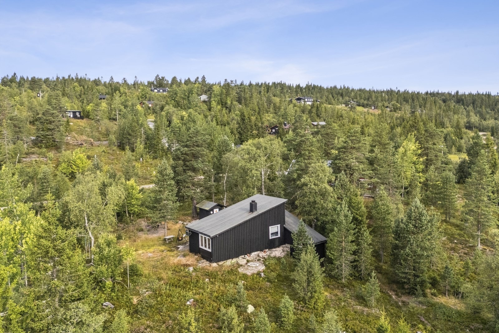 Oversiktsbilde mot vest Galleribilde