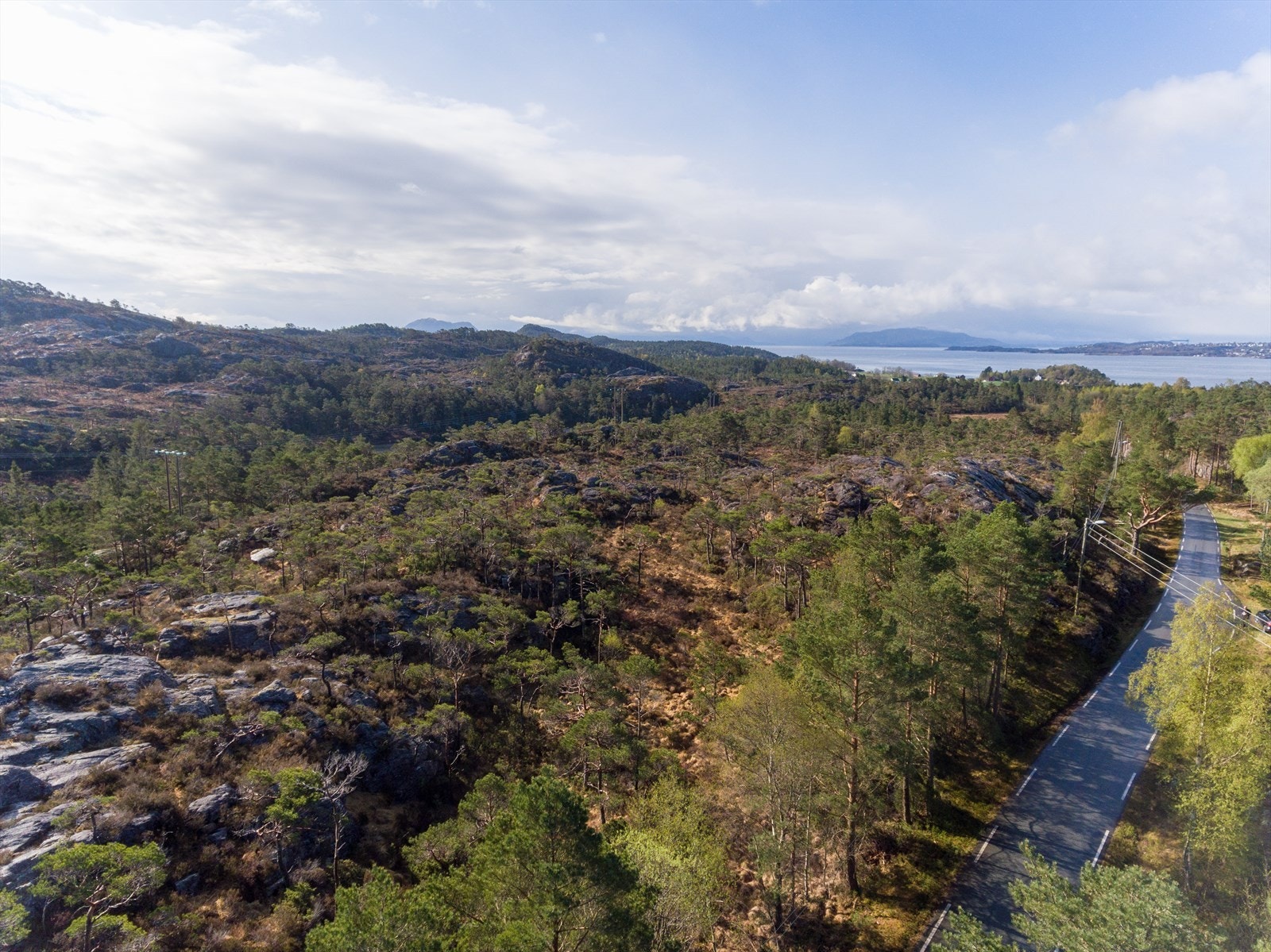 Hver tomt har en god størrelse, og i henhold til reguleringsplanen kan det bygges hytter på inntil 140 m² BRA . Galleribilde