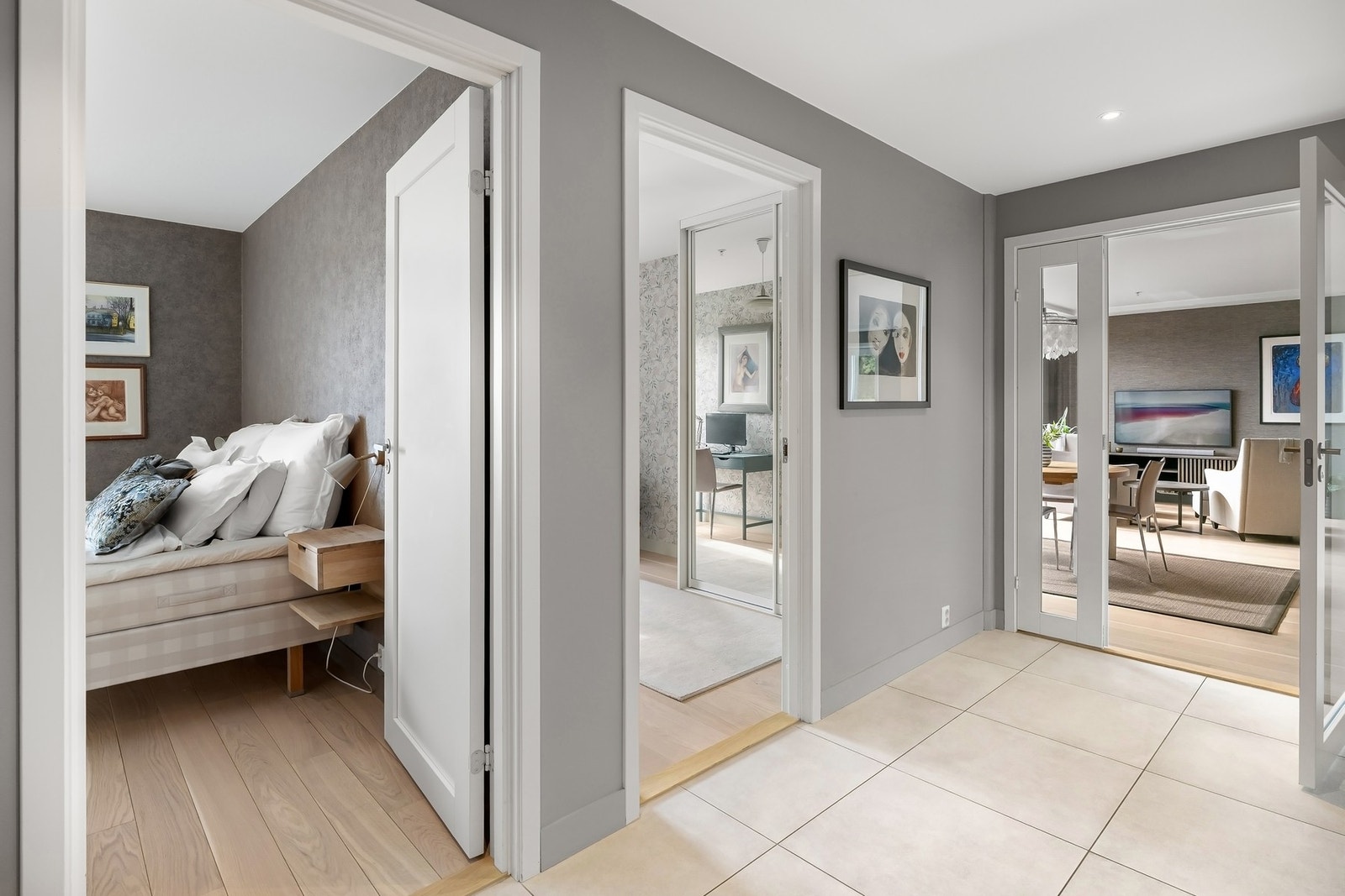 Gang mot begge soverommene Galleribilde