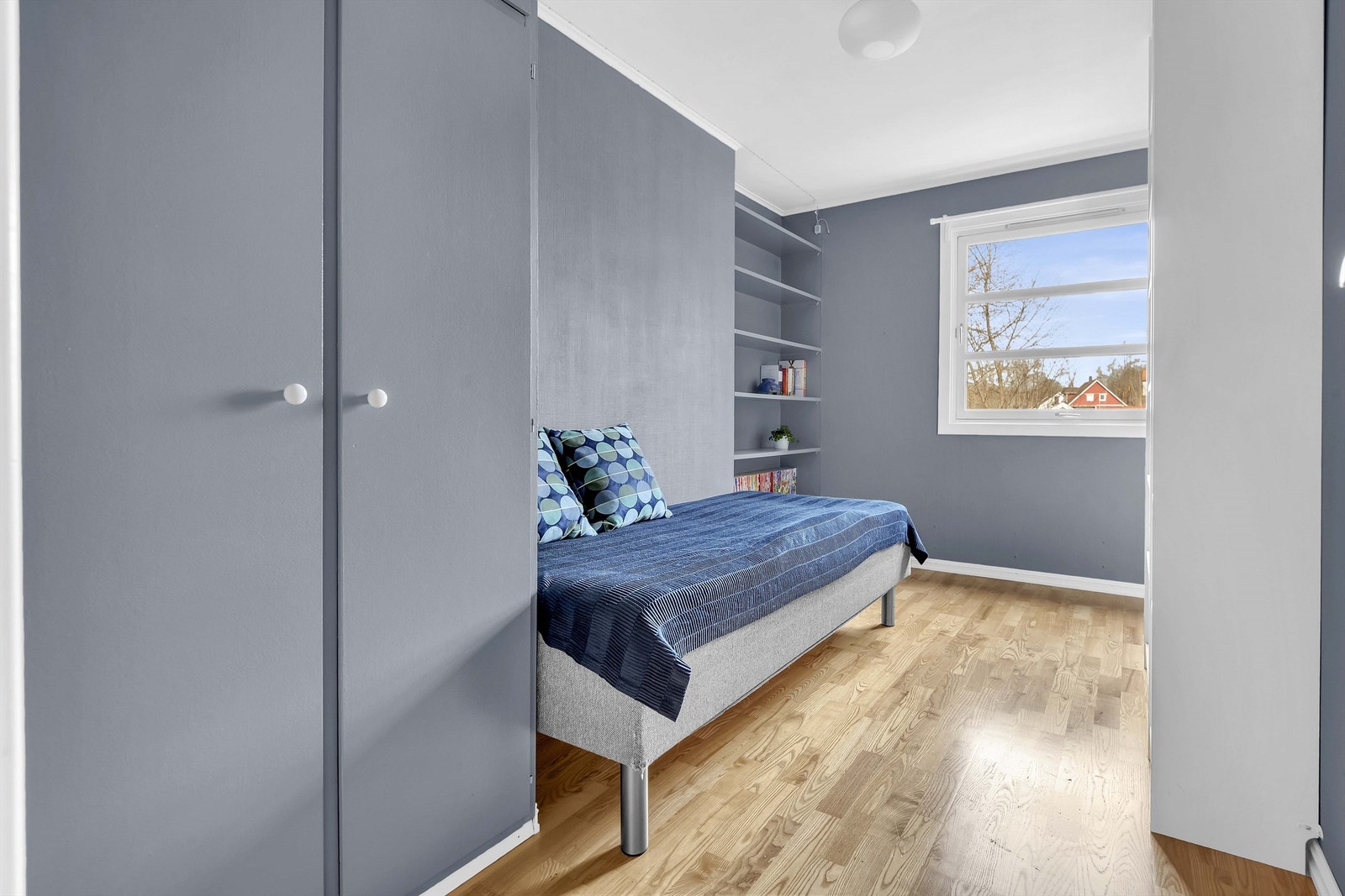 De andre soverommene kan innredes etter ønske, og passer fint som barnerom, gjesterom eller kontor. Galleribilde