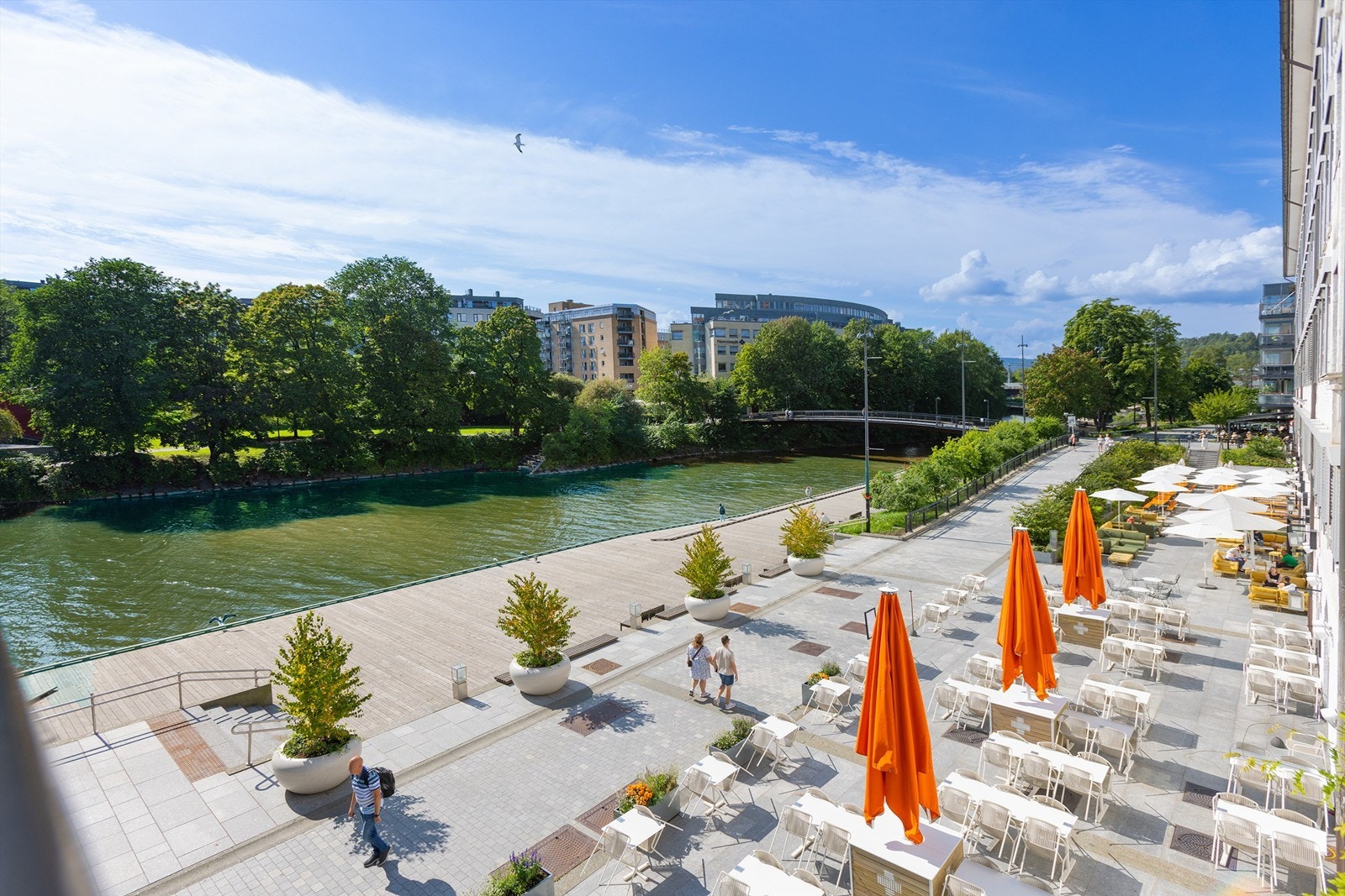 Det er gangavstand til Sandvika by som har det aller meste å by på! Galleribilde