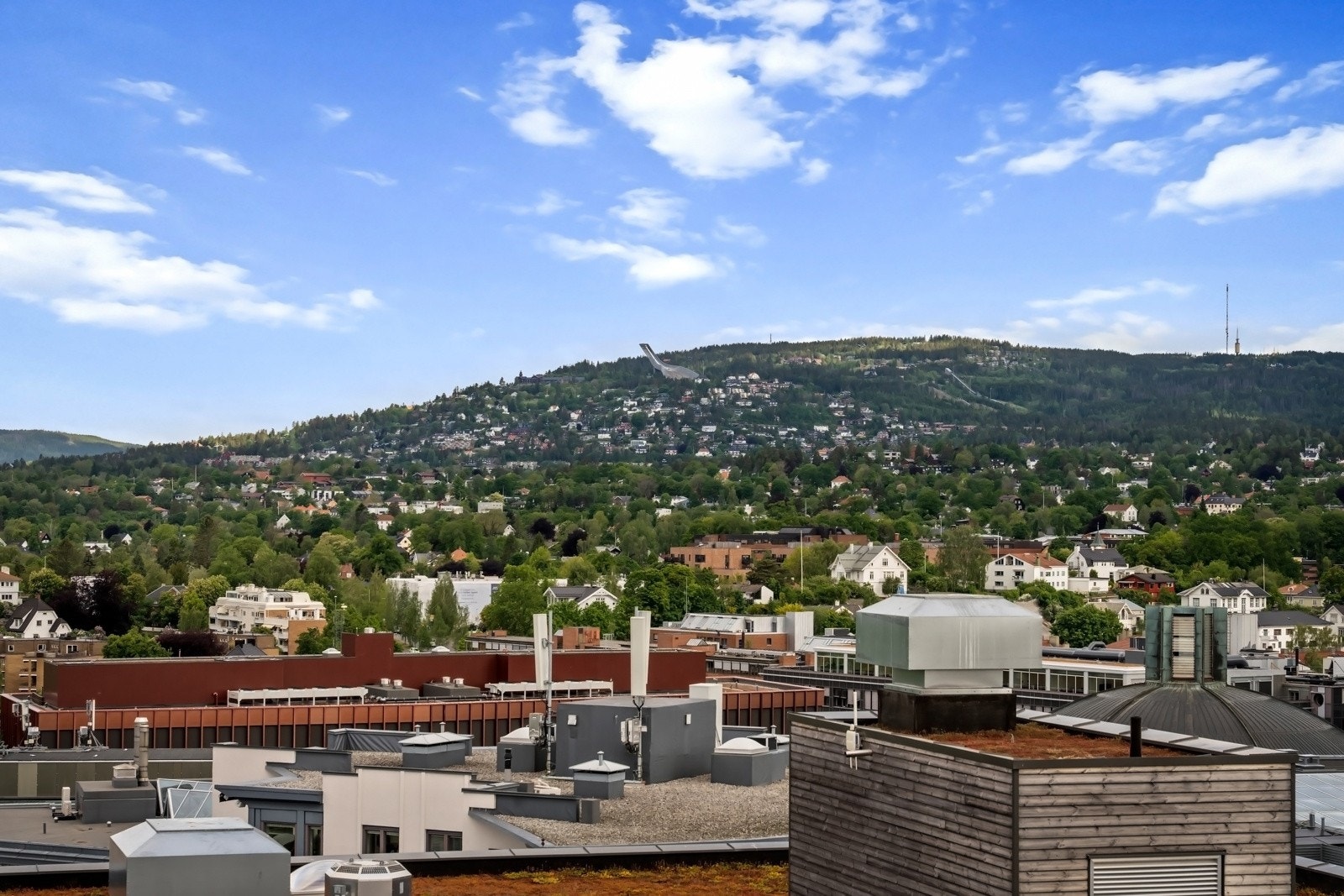 Sol hele dagen på alle terrassene. Galleribilde