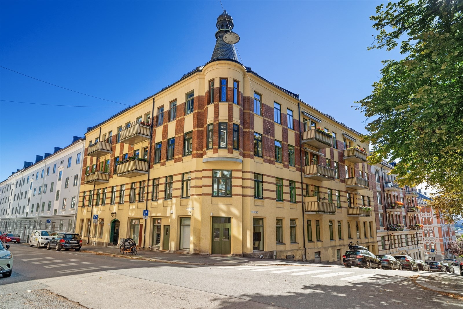 Hjørnegård fra 1902. Galleribilde