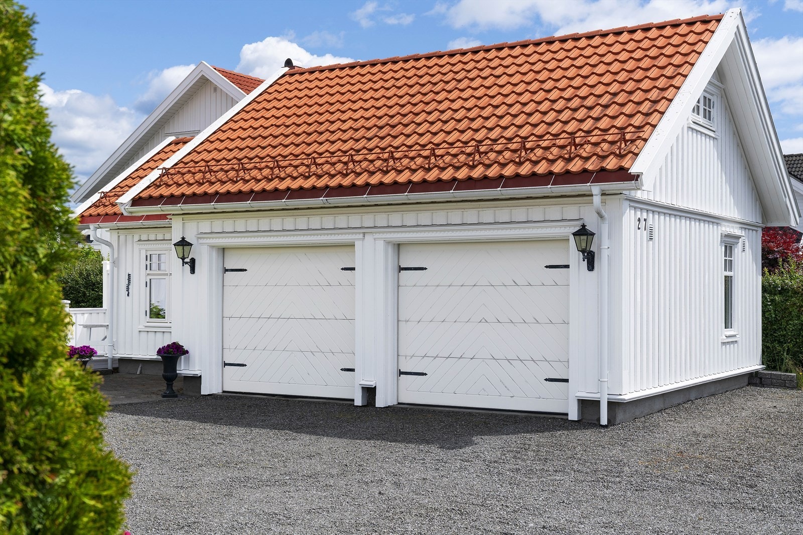 Dobbel garasje Galleribilde