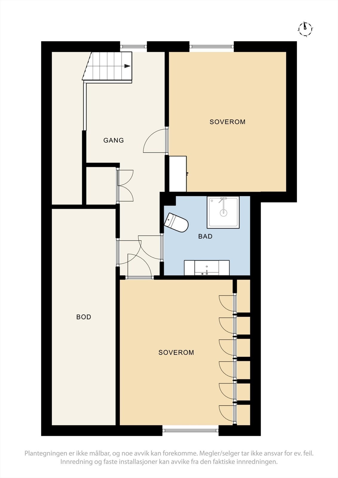 Plantegning 2.etasje. Galleribilde