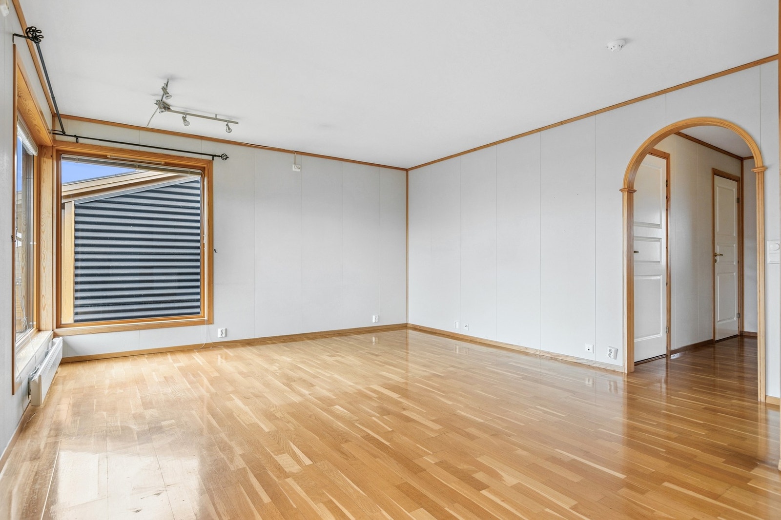 Med en gulvflate på totalt 30 kvm finnes det mange muligheter for møblering. Galleribilde