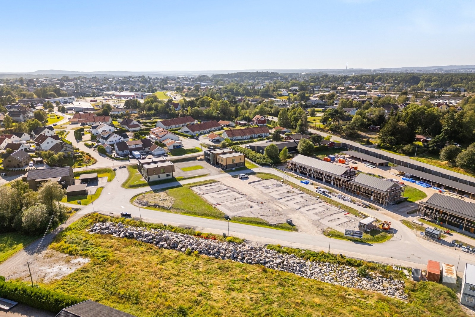 Bergheim er et helt nytt boligområde på Borgenhaugen i Sarpsborg. Galleribilde