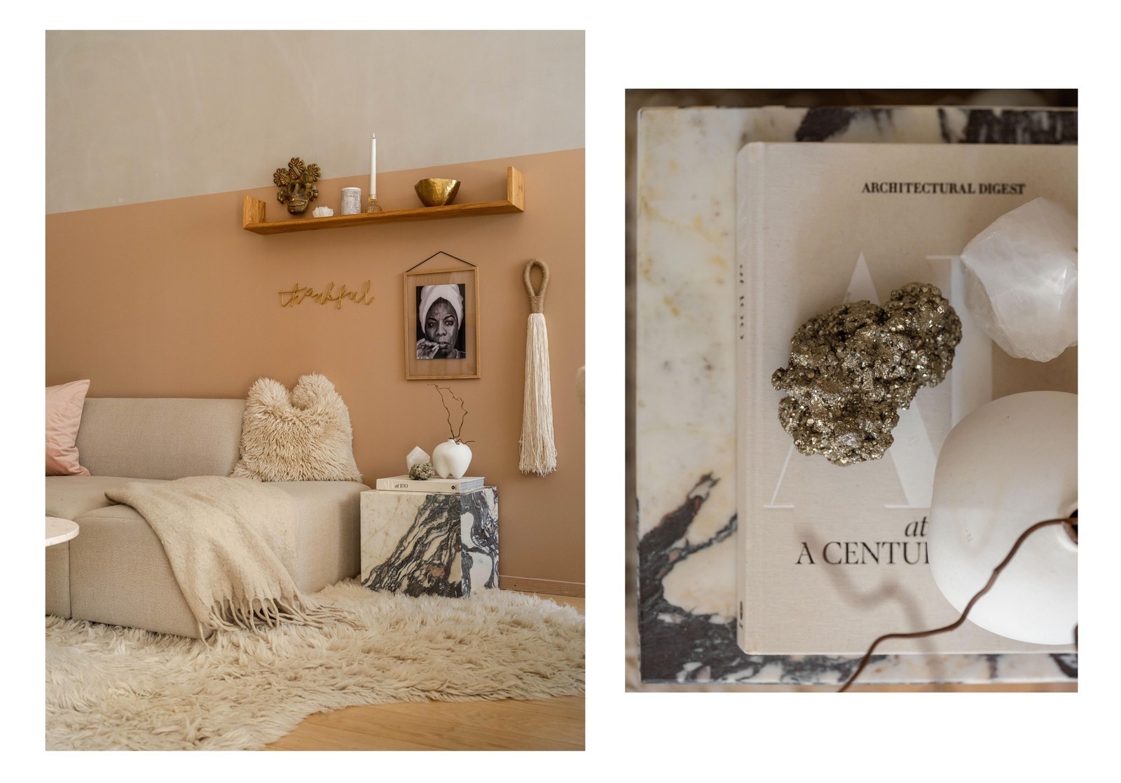 Et moderne hjem med både balansert ventilasjon og soneregulert vannbåren gulvvarme. Galleribilde