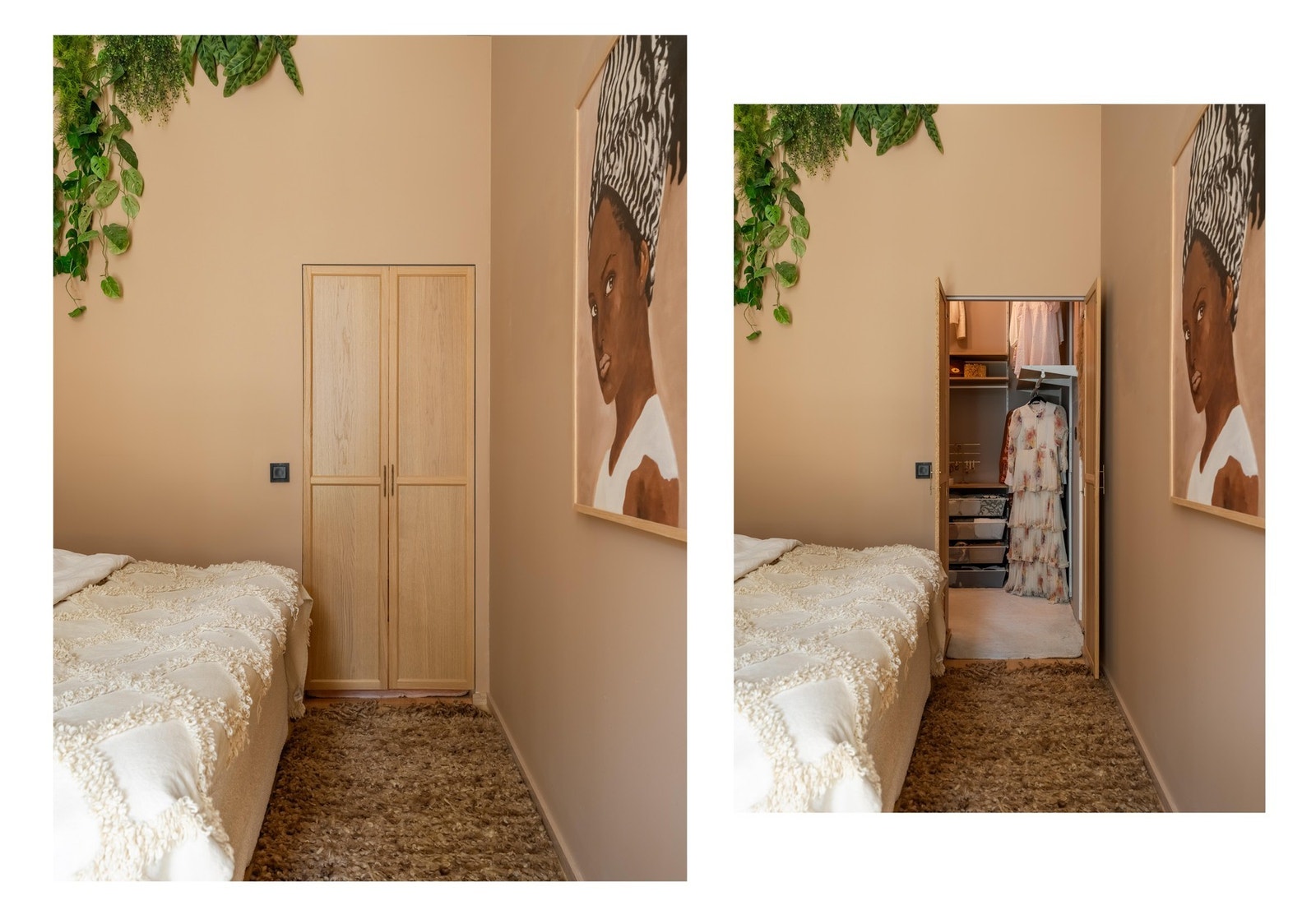 Soverommet har et eget walk-in-closet. Galleribilde