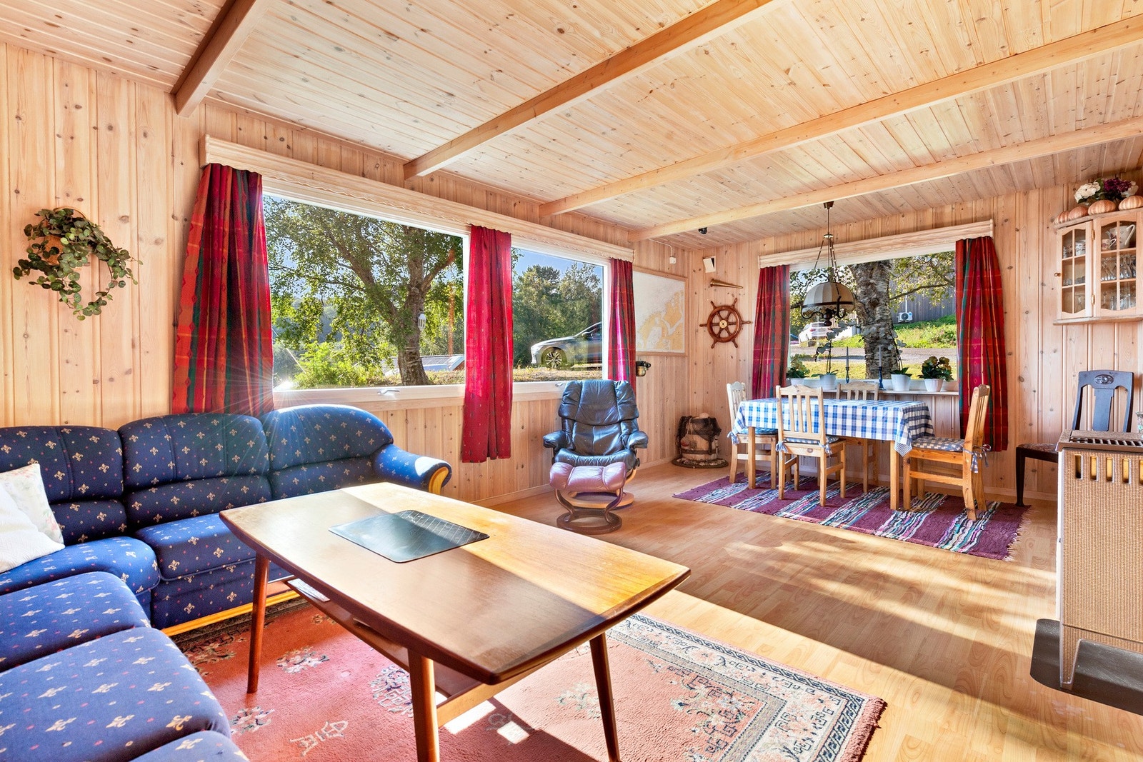 Hytta har i all hovedsak en standard fra byggeår. Galleribilde