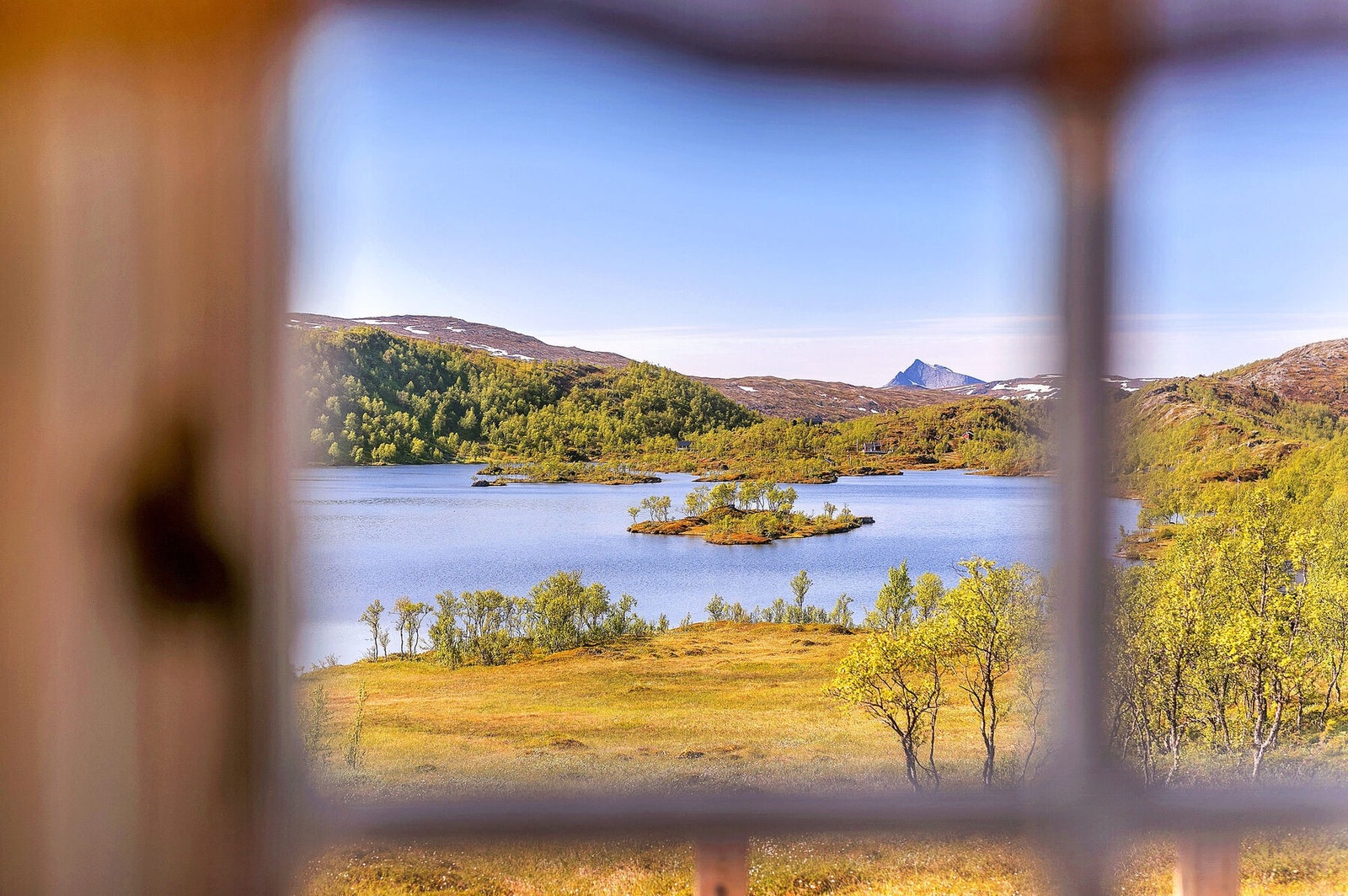 Utsikt fra stuen Galleribilde
