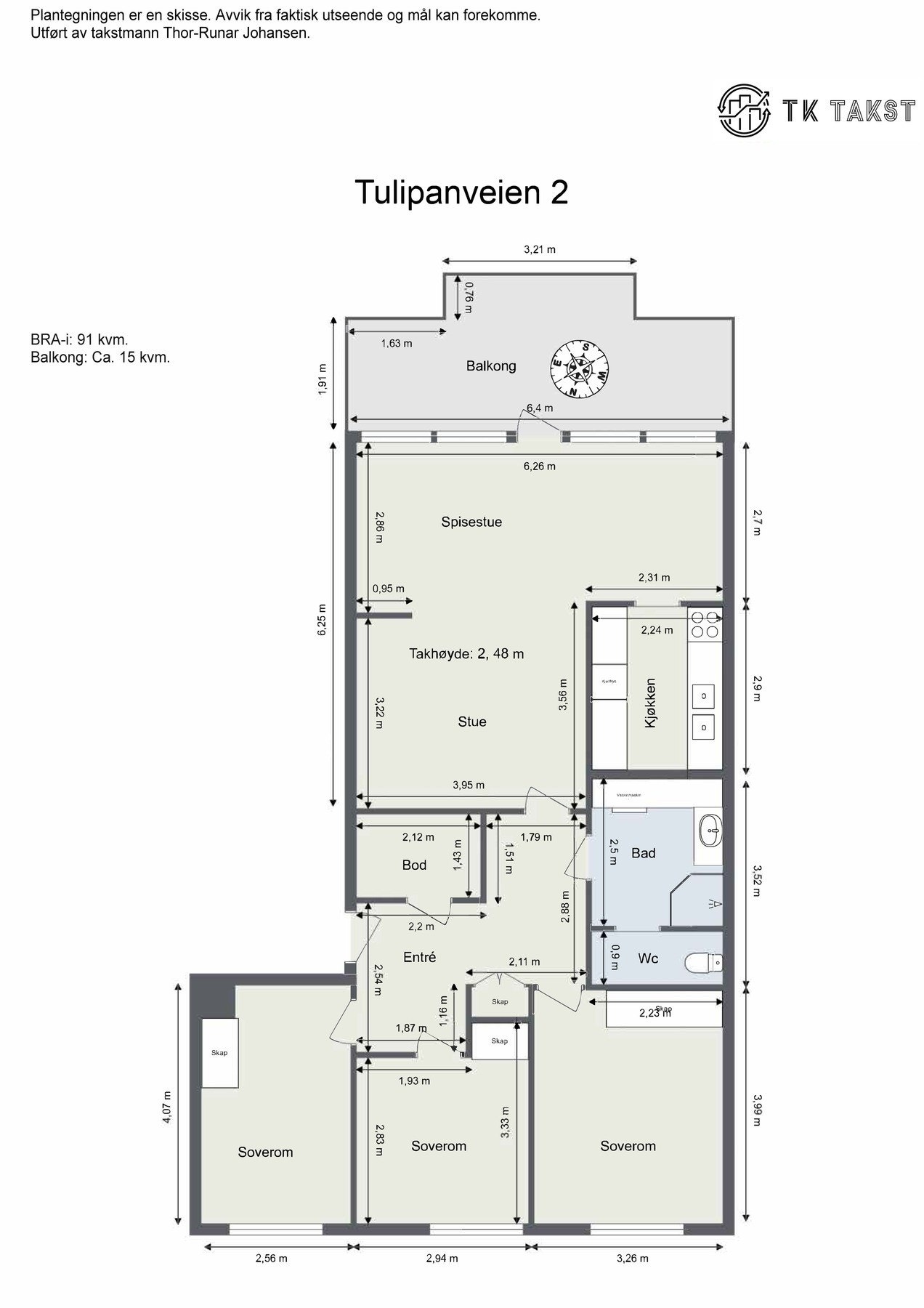 Plantegning Galleribilde