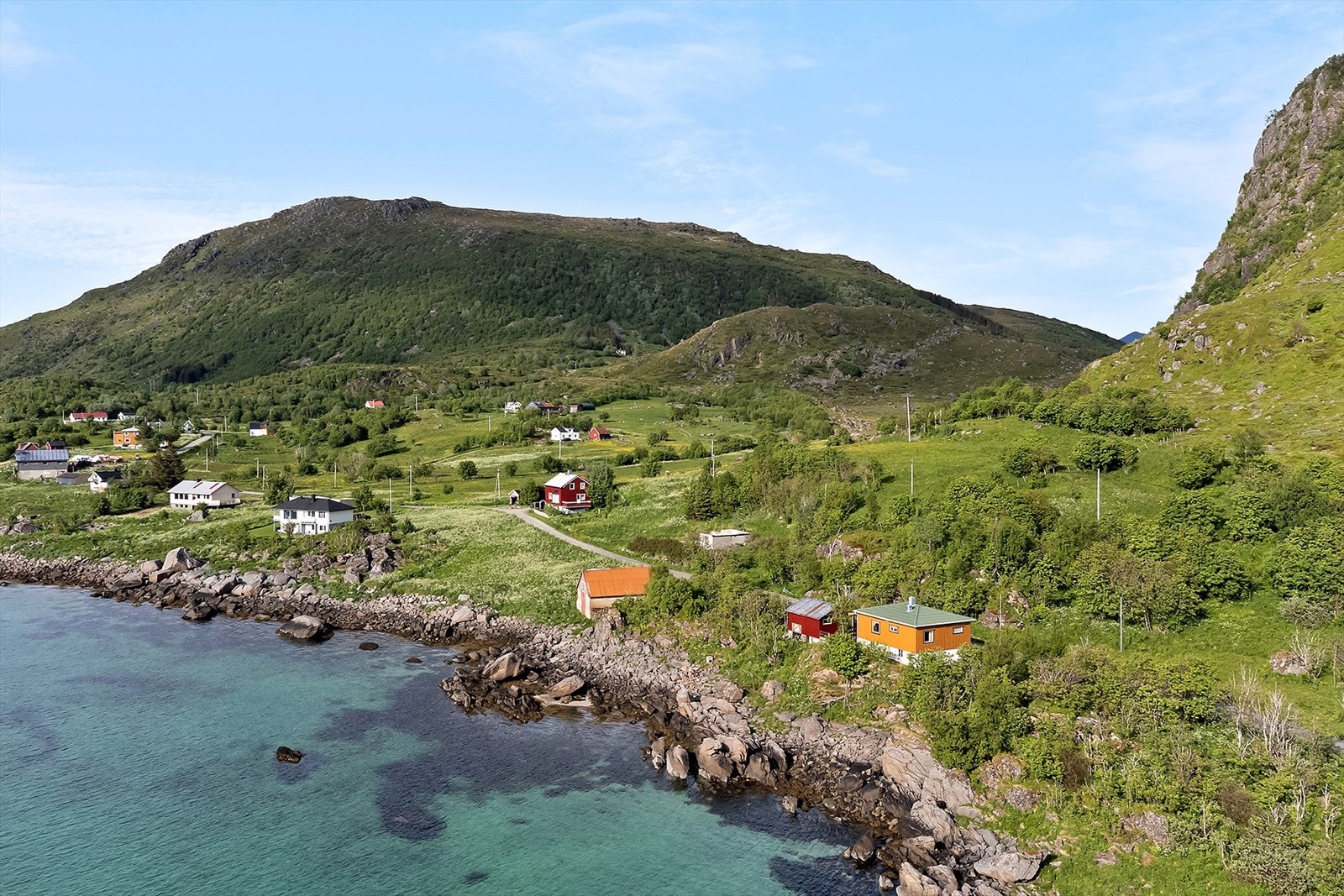 Boligen ligger helt fantastisk til Galleribilde