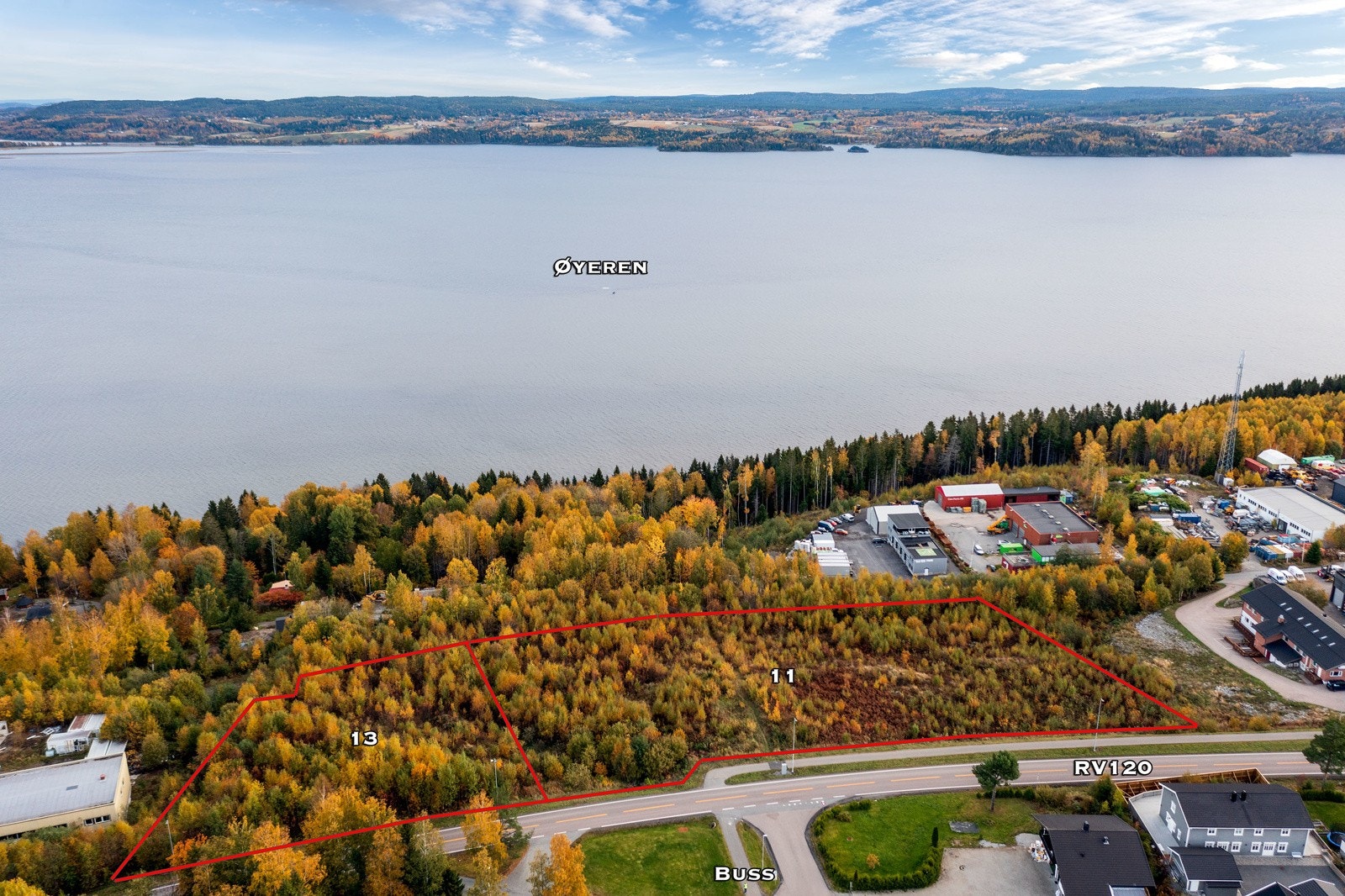 Bruseveien 11 og 13 - En attraktiv og stor næringstomt på Flateby, kun 35 min fra Oslo. Galleribilde