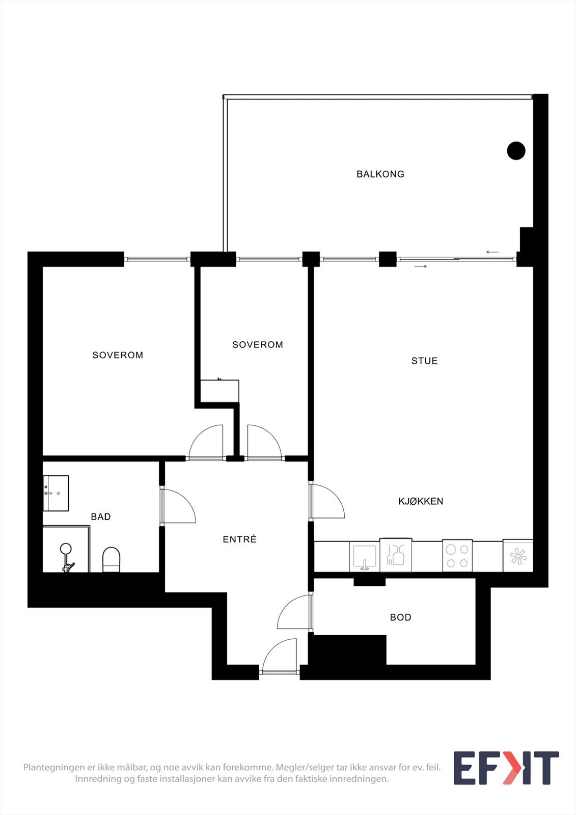 Plantegning. Galleribilde