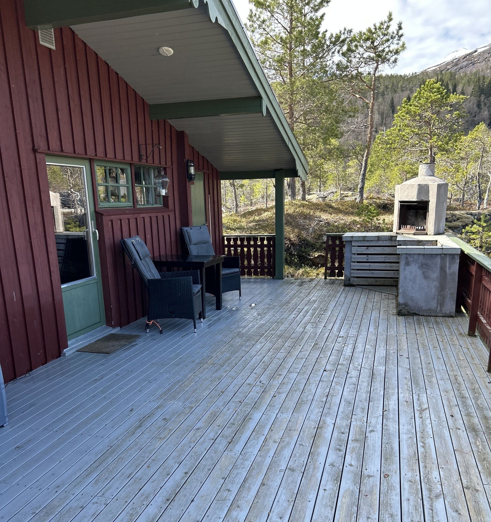 Veranda nordside Galleribilde