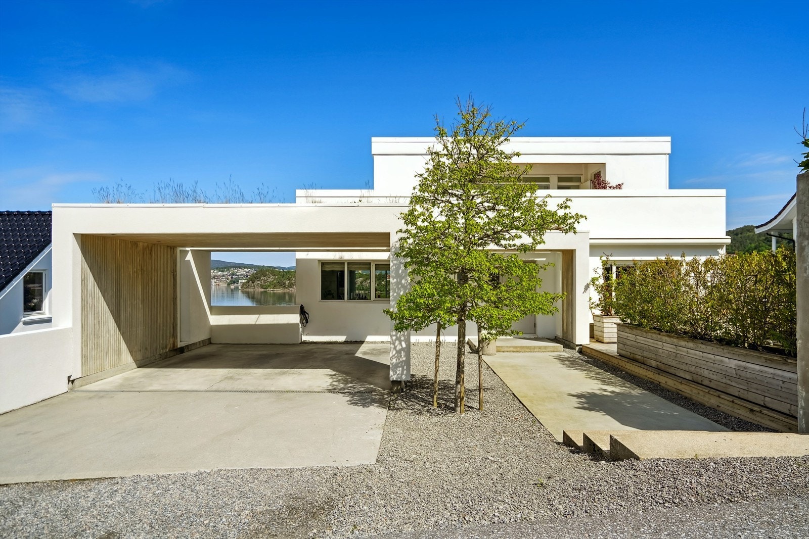 Carport med plass til 4 biler Galleribilde