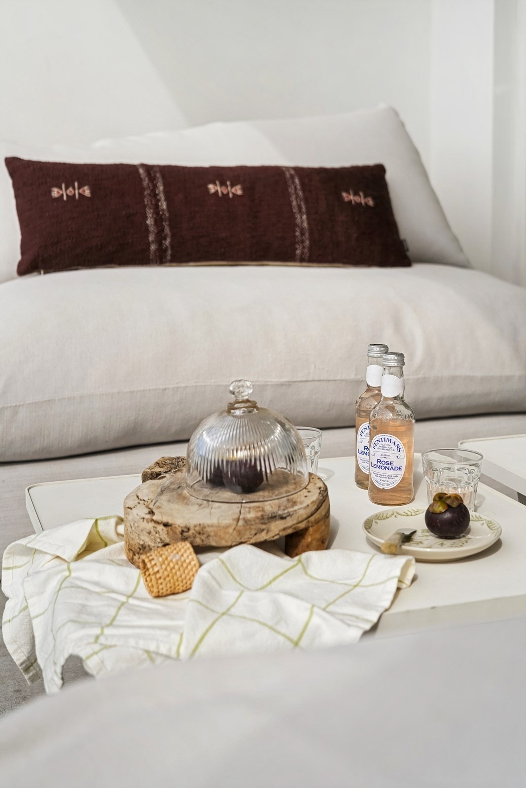 Detaljfoto fra uteområde på takterrassen Galleribilde