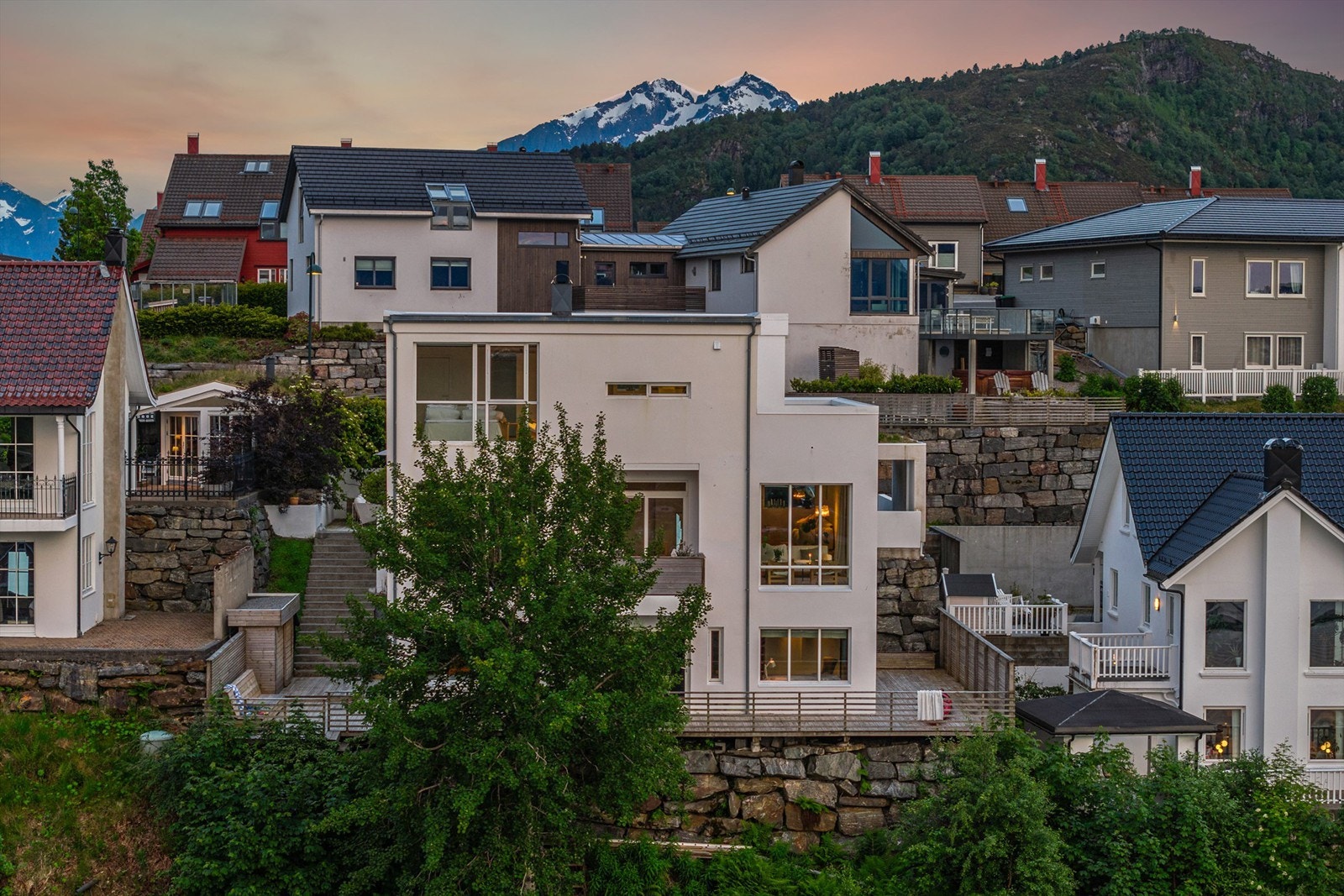 Fasade mot nord Galleribilde