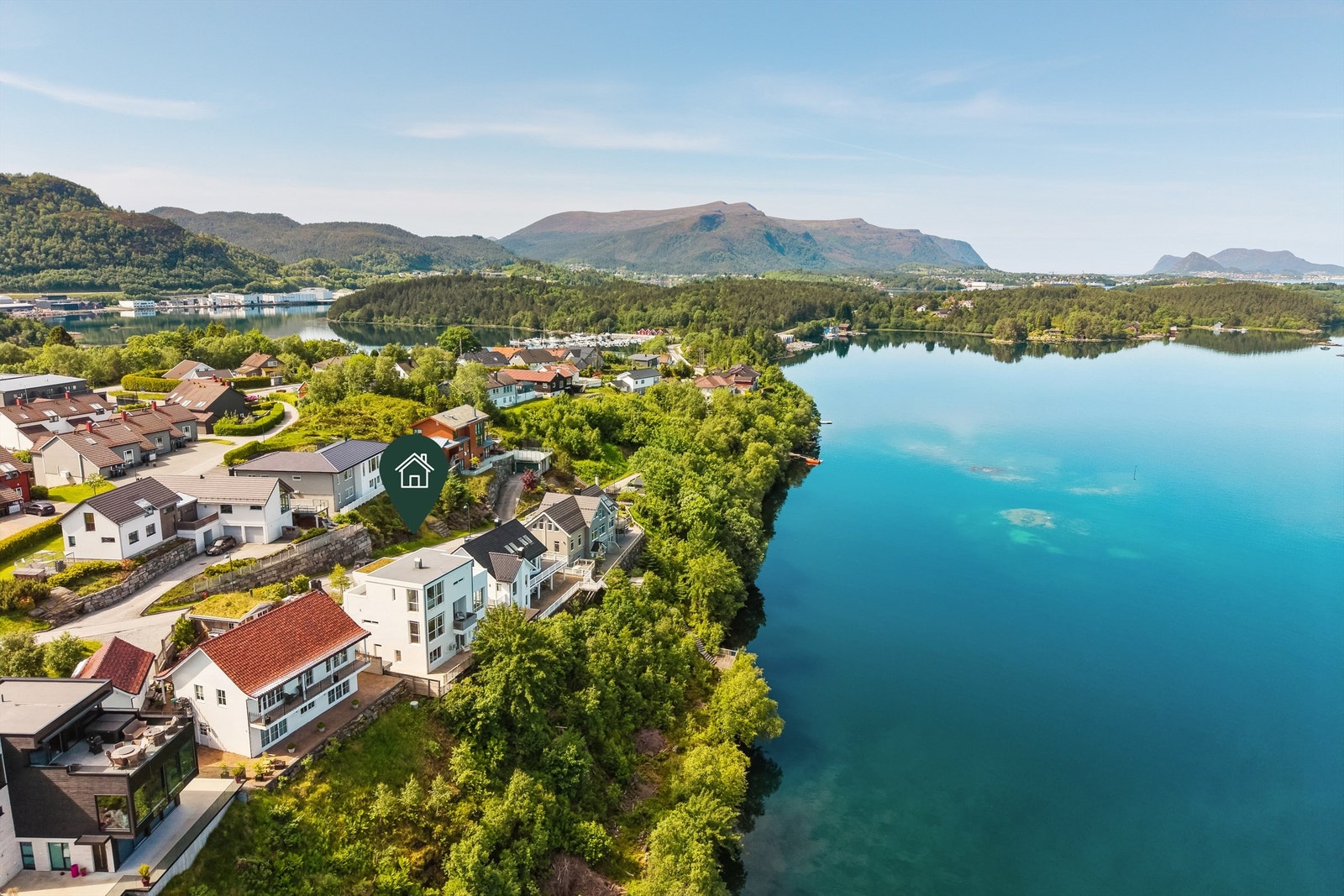 Eiendommens beliggenhet Galleribilde