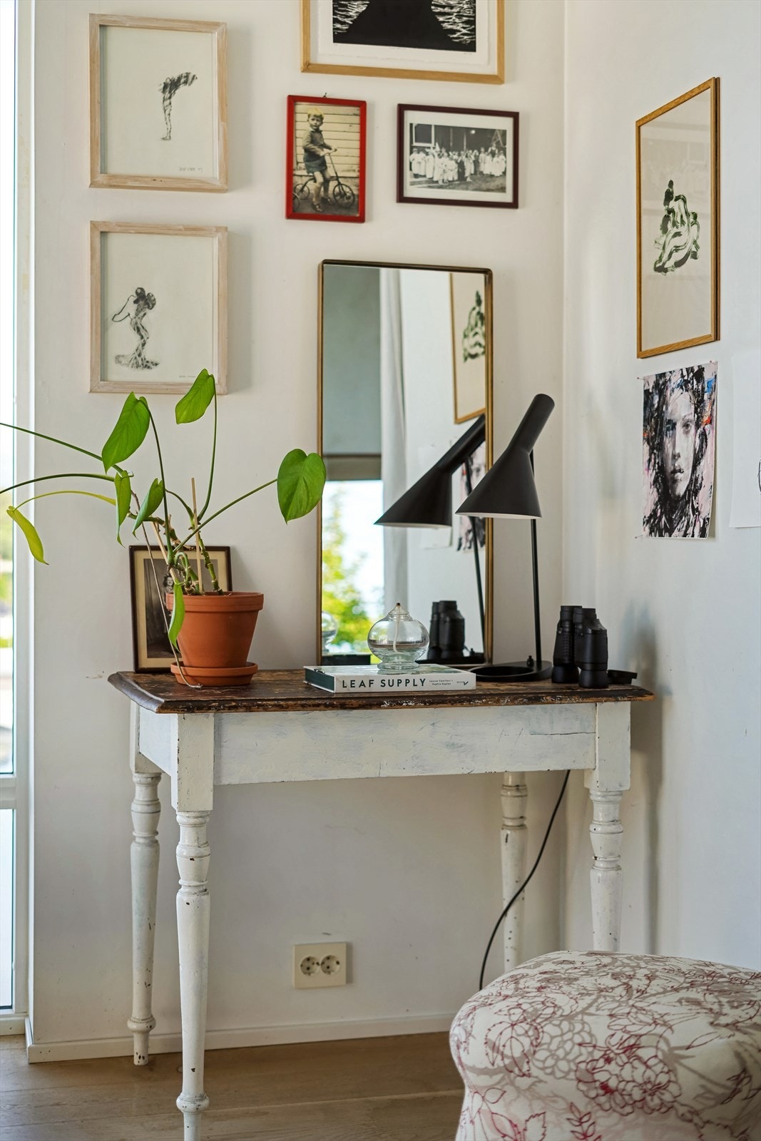 Interiørdetalj fra stuen Galleribilde