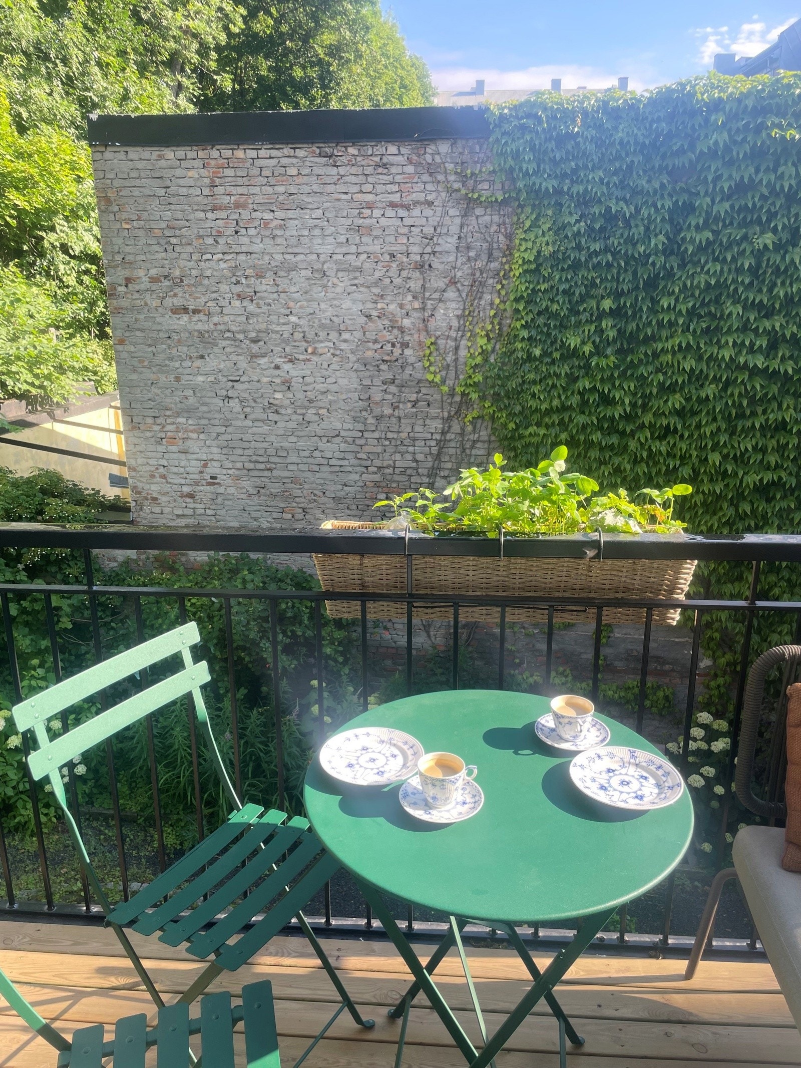 Private bilder fra balkong Galleribilde