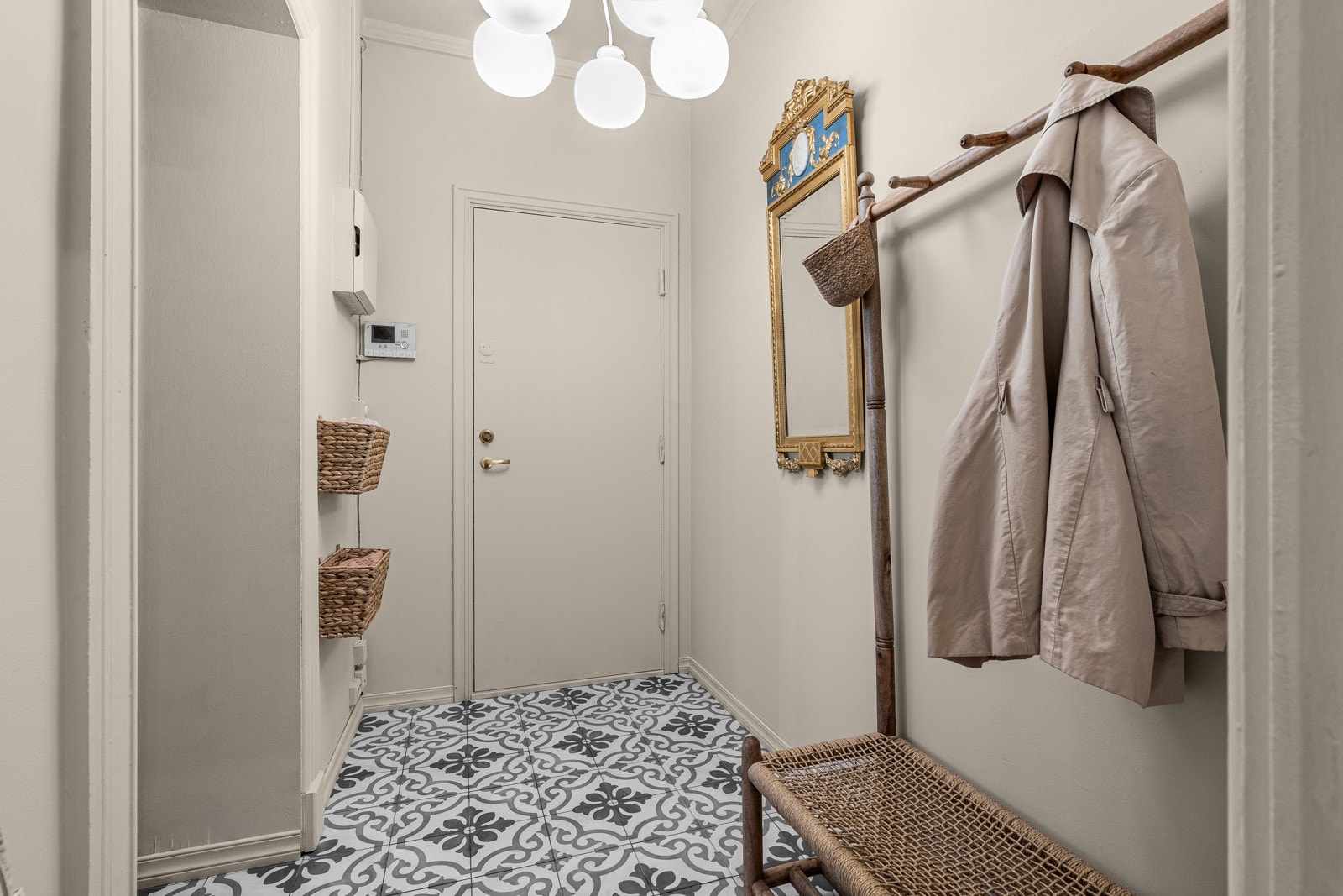 Lys entré ønsker deg velkommen Galleribilde