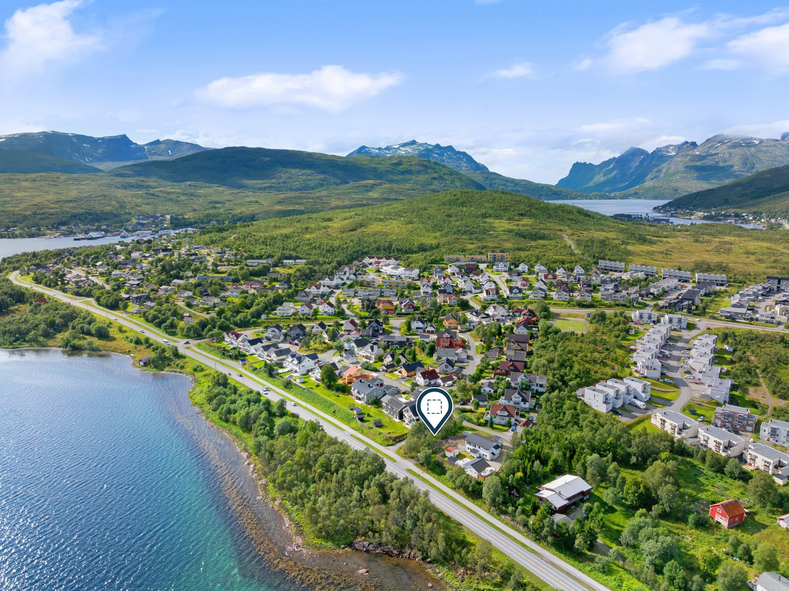 Svært fin beliggenhet i blindgate.