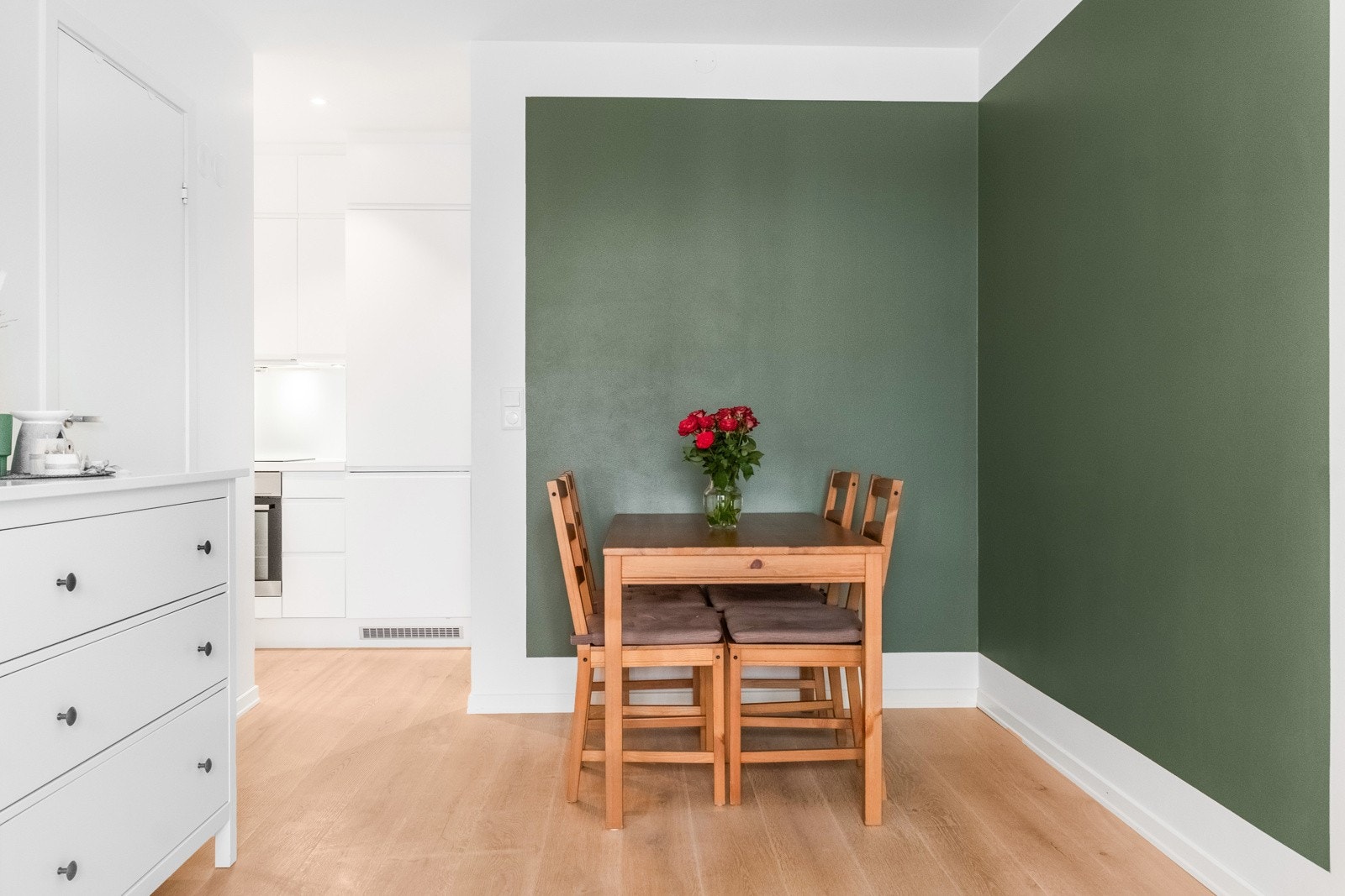 Fargevalgene er delikate og gjennomtenkte. Galleribilde