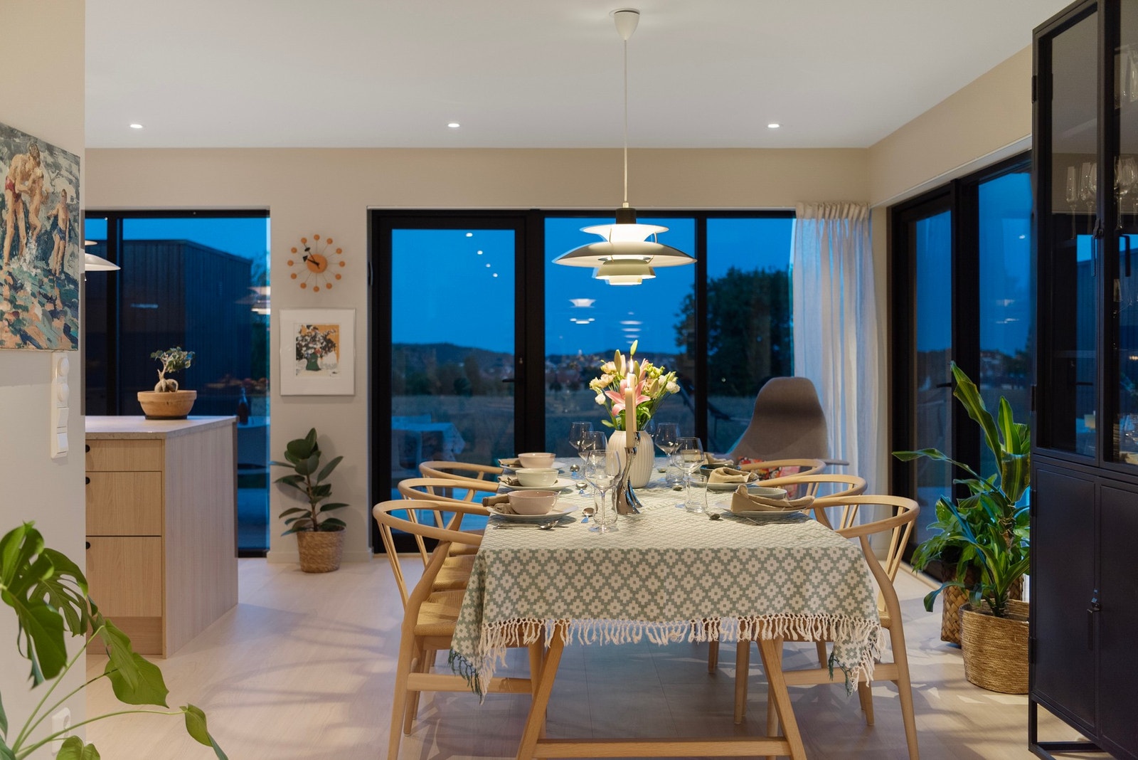 Her kan du nyte hyggelige måltider med familie og venner! Galleribilde