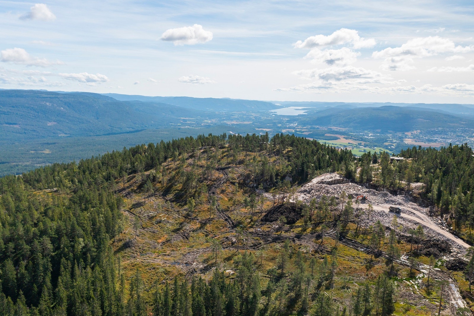 Foto fra tomteområdet Galleribilde
