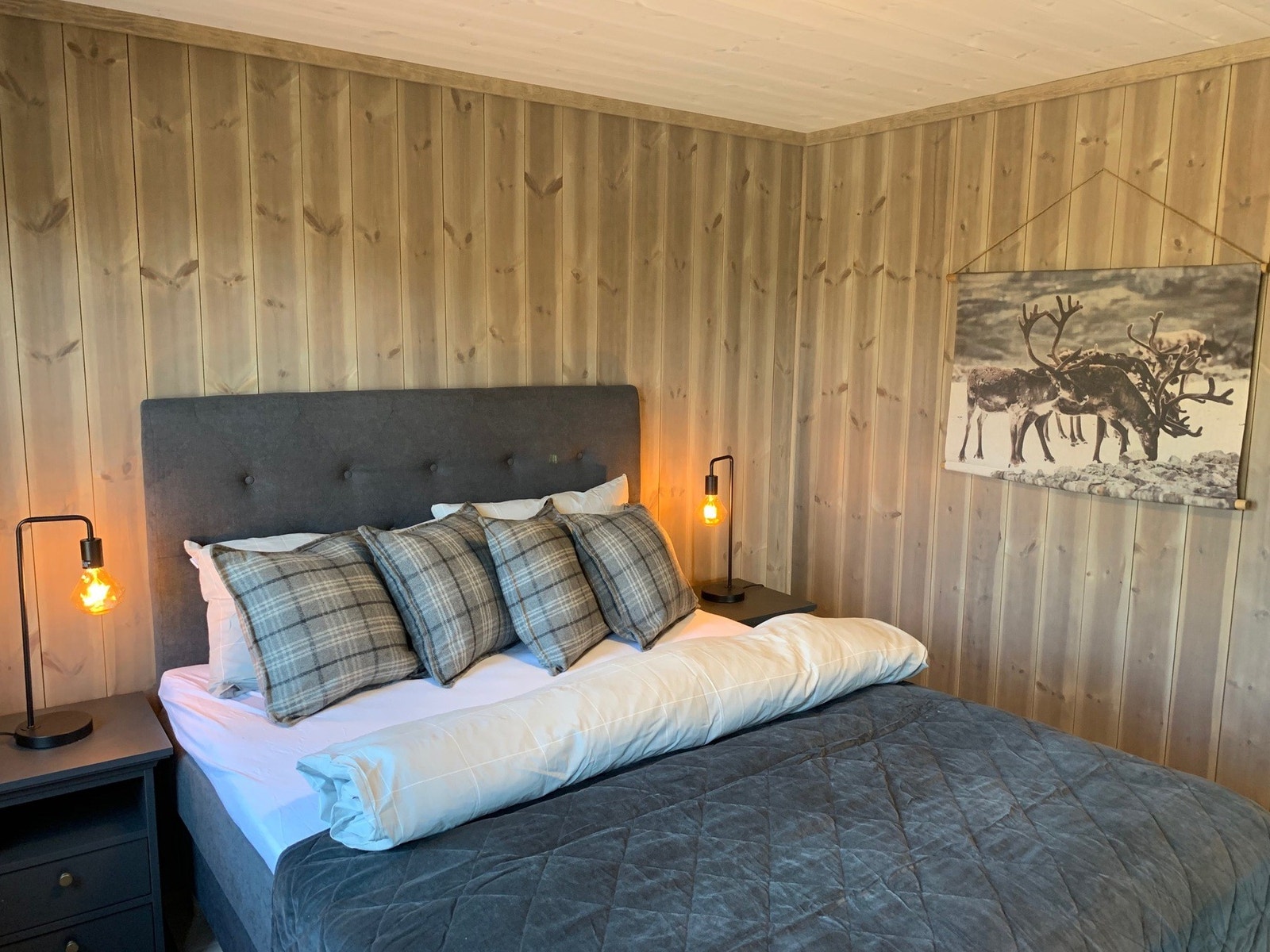 Interiørfoto fra soverom i en lignende modell Galleribilde