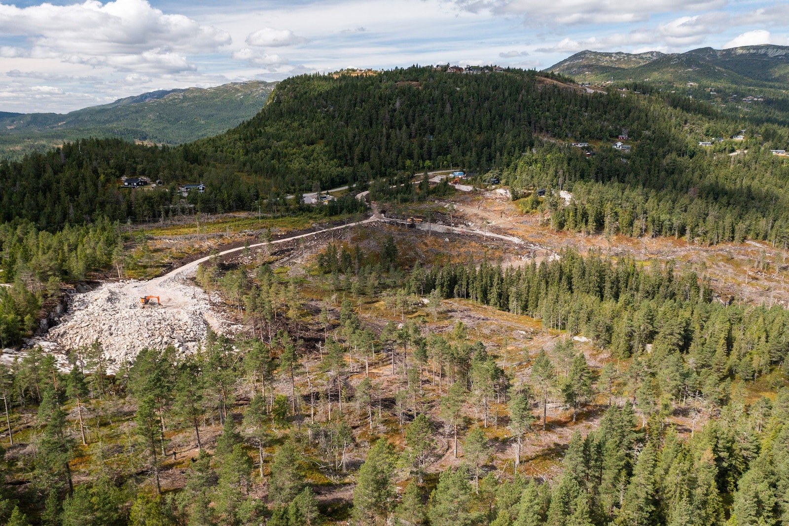 Fra tomteområdet Galleribilde