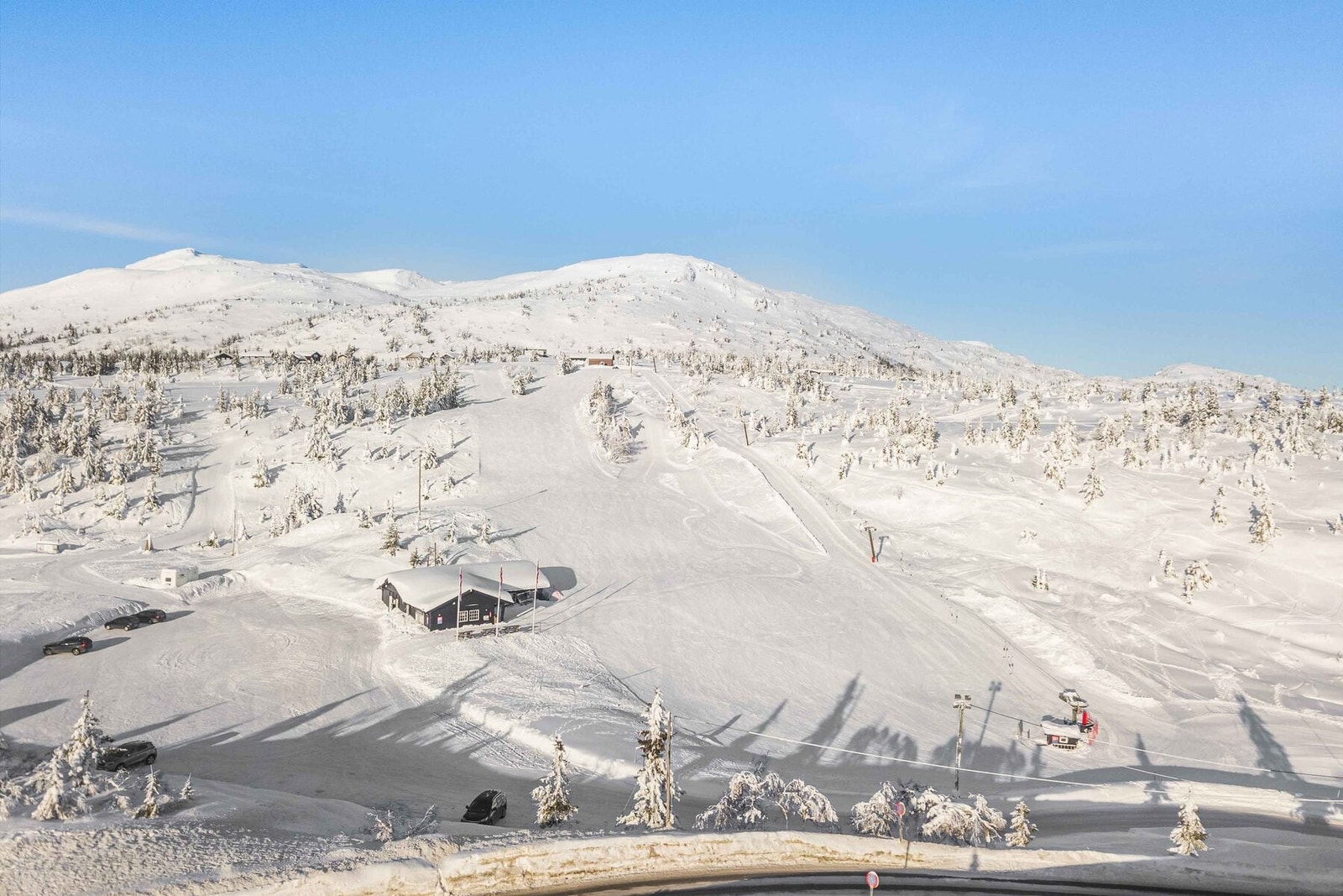 Foto fra fjellområdet på Lifjell Galleribilde