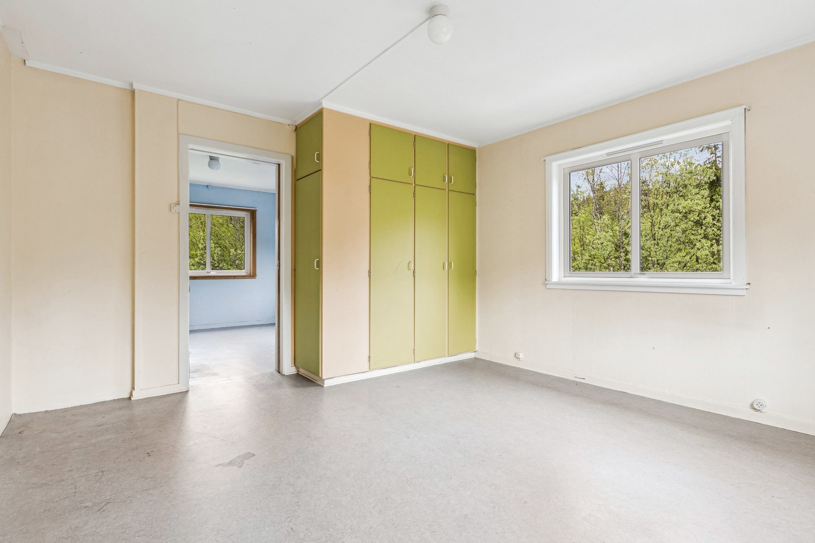 Lyst og luftig soverom. Galleribilde